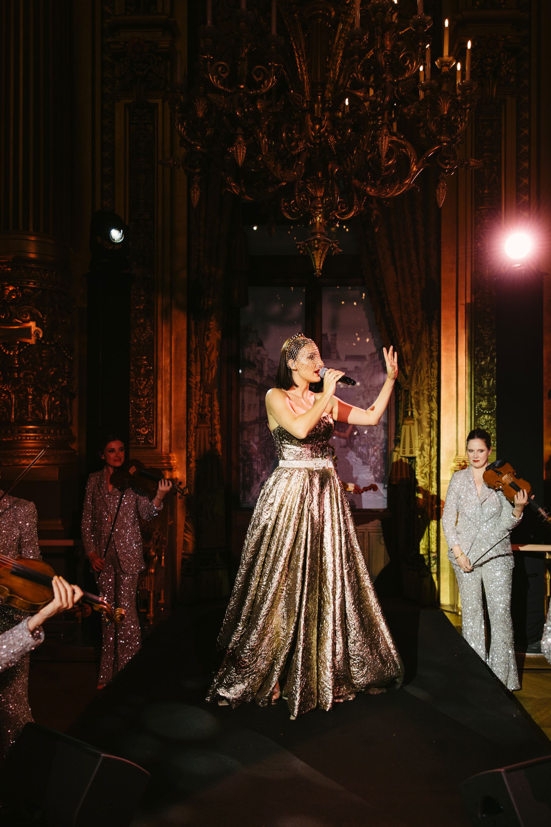 Love Takes Center Stage: Emilie and Ismail's Multimillion Wedding at Opéra Garnier photo