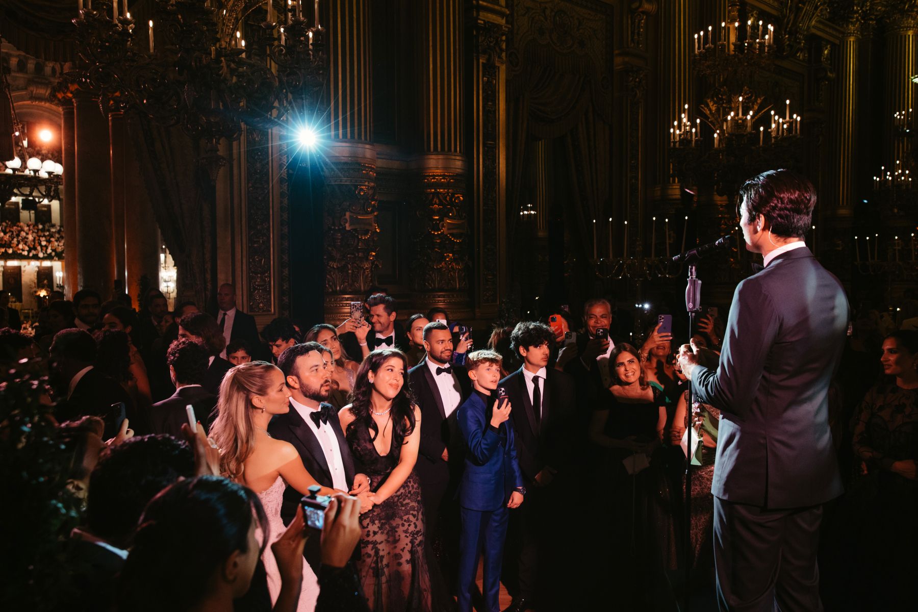 Love Takes Center Stage: Emilie and Ismail's Multimillion Wedding at Opéra Garnier photo