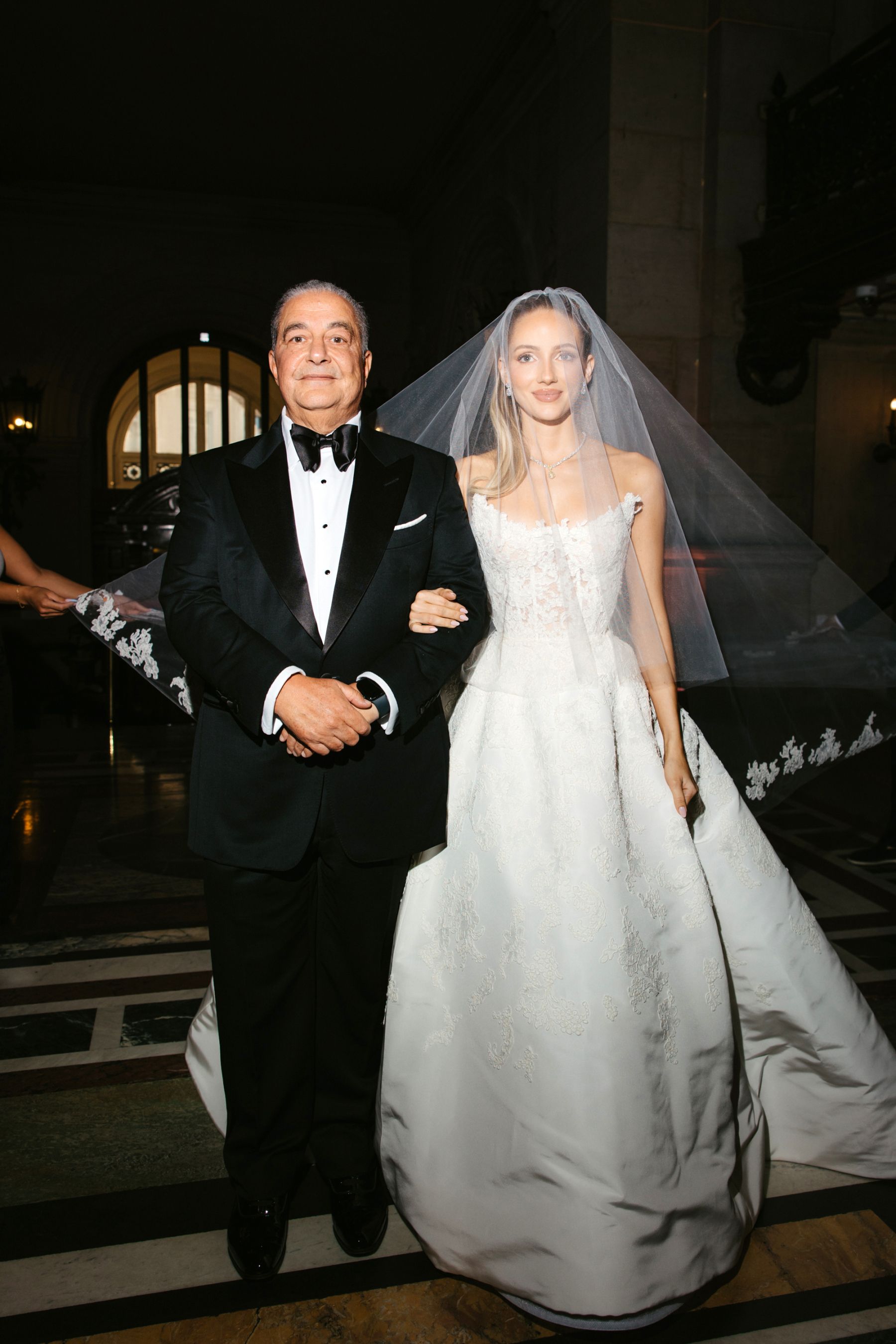 Love Takes Center Stage: Emilie and Ismail's Multimillion Wedding at Opéra Garnier photo