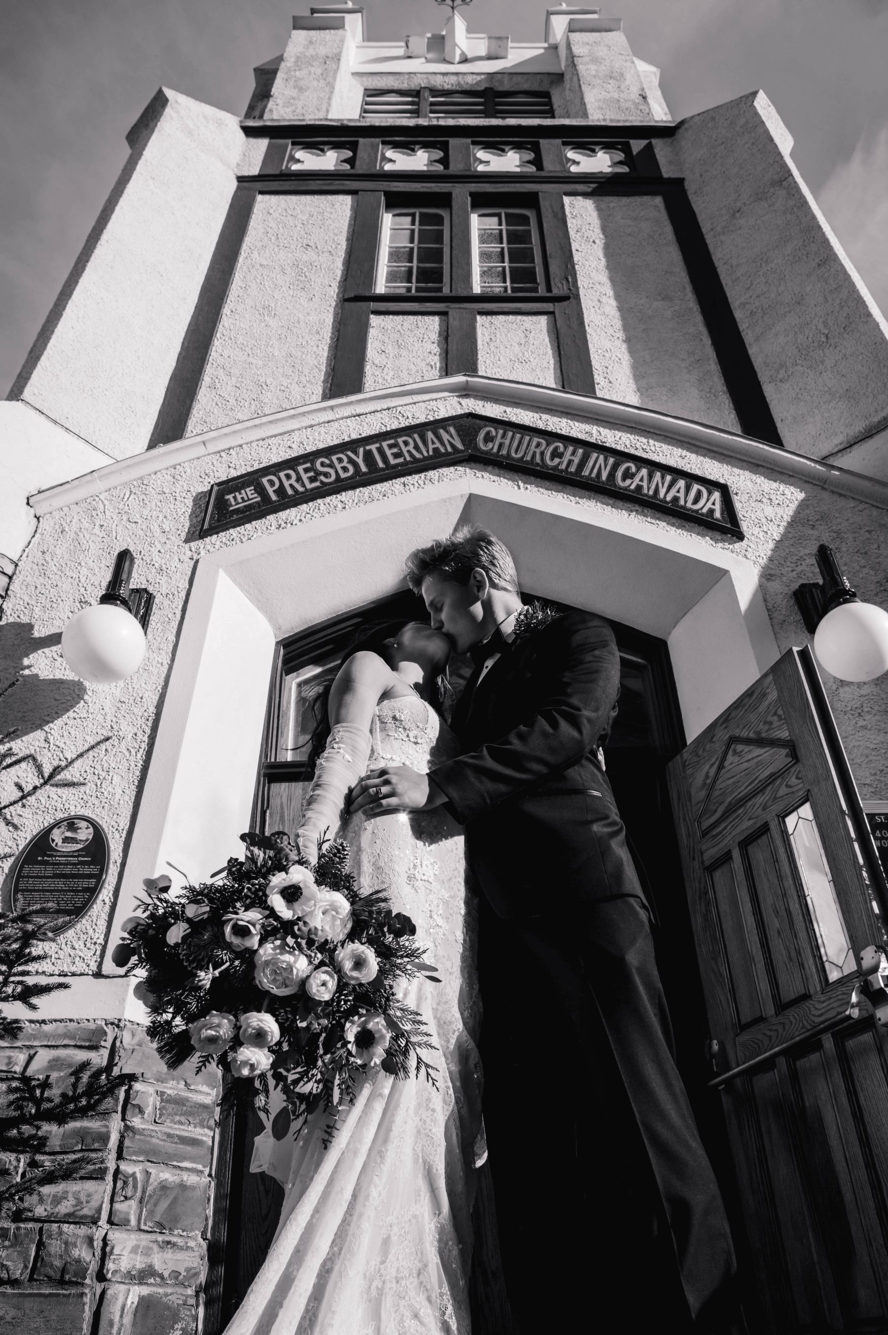 A Banff Wedding to Remember: Zari and Cam's Timeless Wedding at The BlueBird Wood-Fired Steakhouse photo