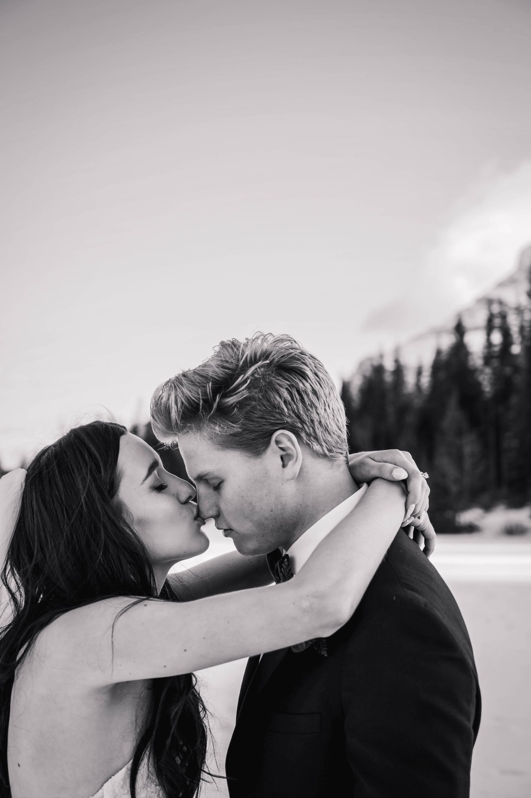 A Banff Wedding to Remember: Zari and Cam's Timeless Wedding at The BlueBird Wood-Fired Steakhouse photo