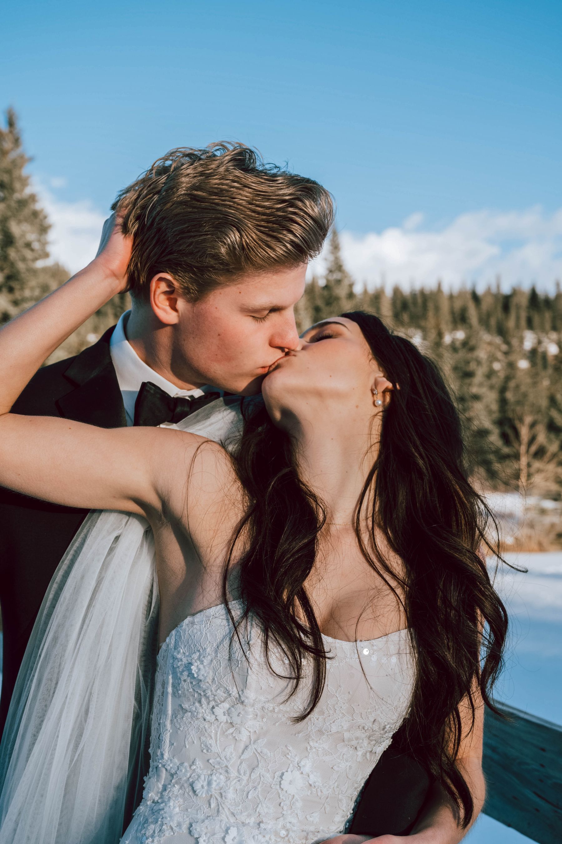 A Banff Wedding to Remember: Zari and Cam's Timeless Wedding at The BlueBird Wood-Fired Steakhouse photo