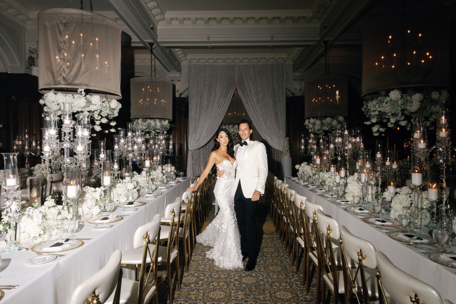 A Fairytale by the Water: Tayler and Jamie's Romantic Wedding at Groveland Estate  photo