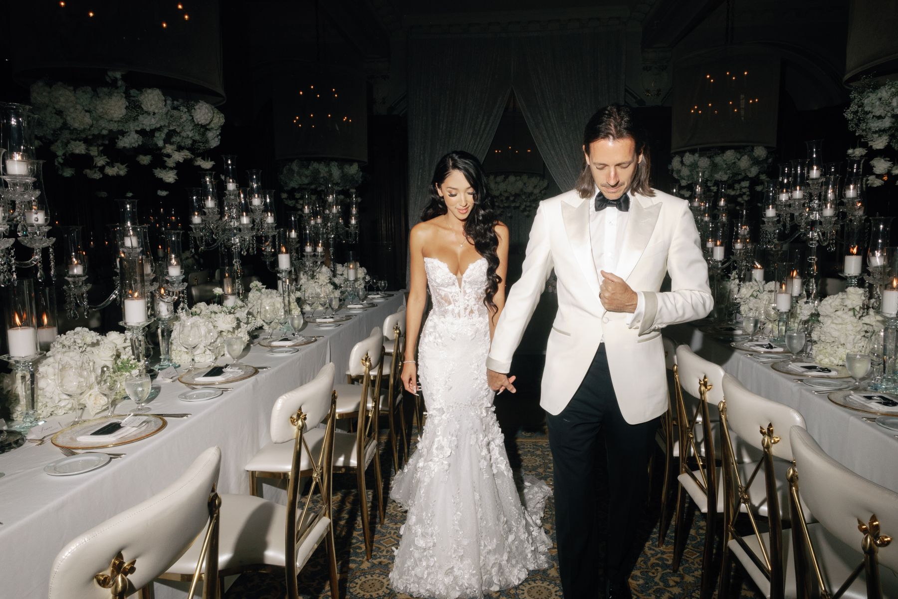 A Fairytale by the Water: Tayler and Jamie's Romantic Wedding at Groveland Estate  photo