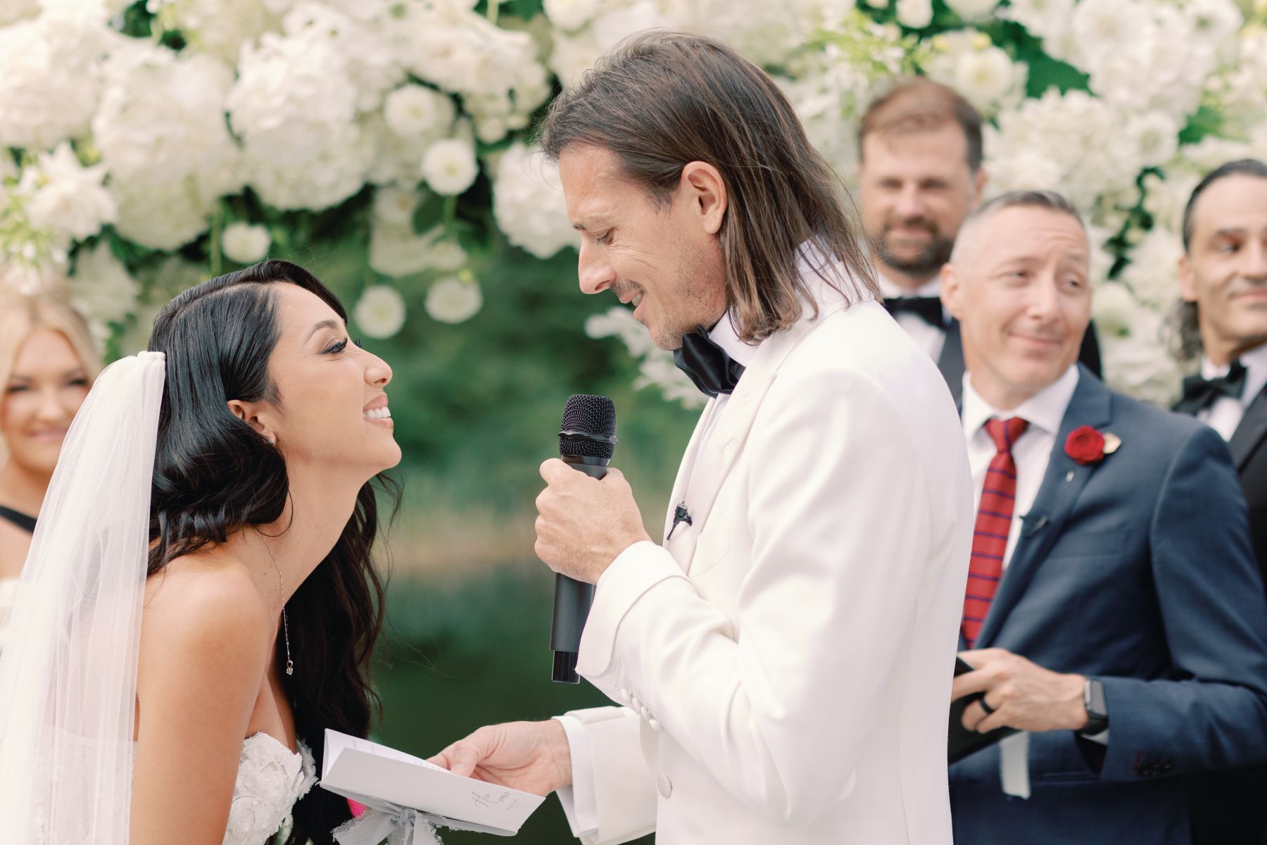 A Fairytale by the Water: Tayler and Jamie's Romantic Wedding at Groveland Estate  photo