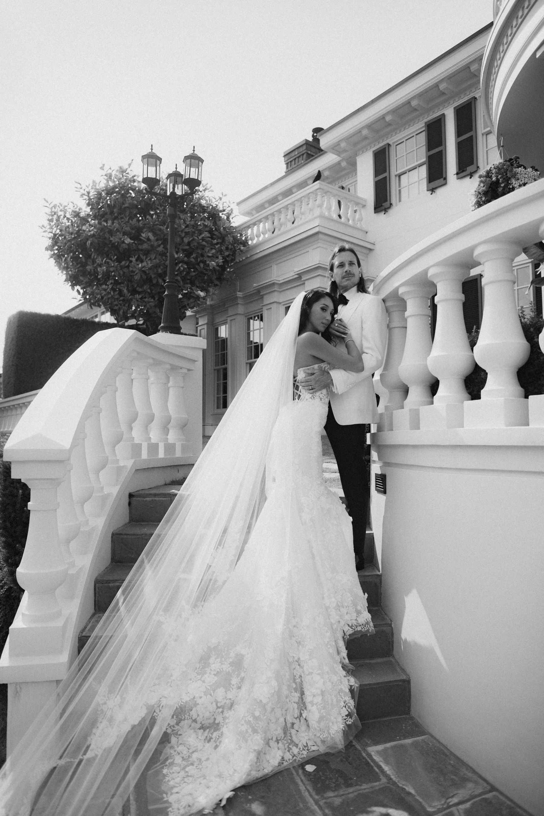 A Fairytale by the Water: Tayler and Jamie's Romantic Wedding at Groveland Estate  photo