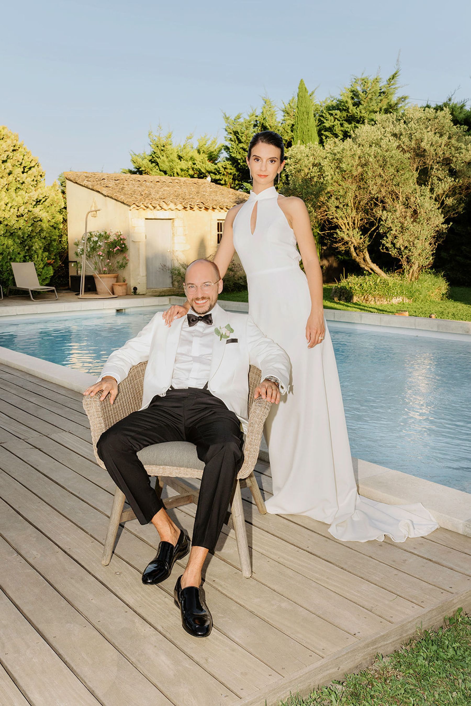 A Provençal Dream: Jovana and Matthias' Elegant French Wedding at Bastide des Barattes photo