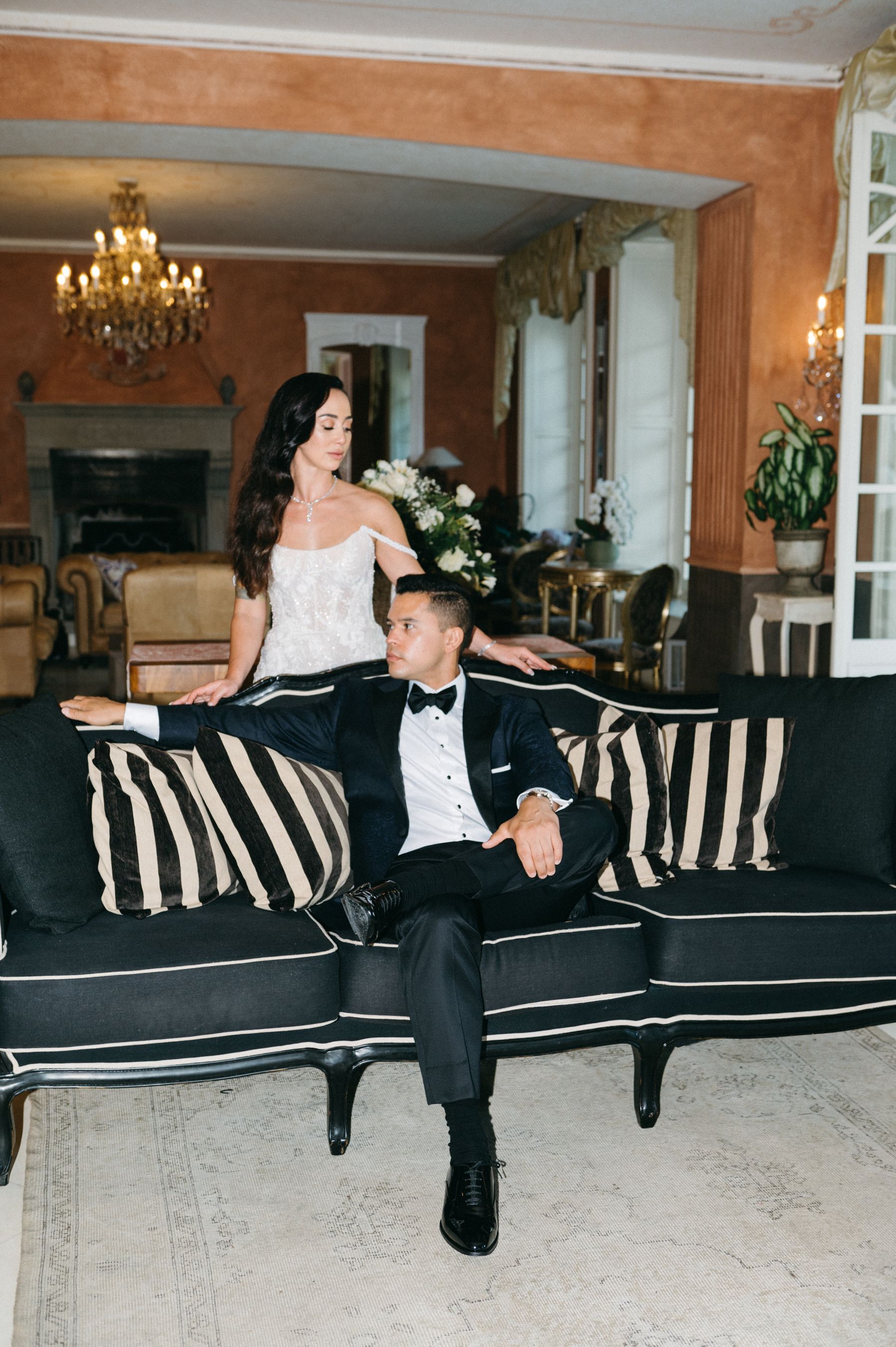 A Tale of Two Hearts: Michelle and Derek's Elegant Wedding at Relais Villa Vittoria photo