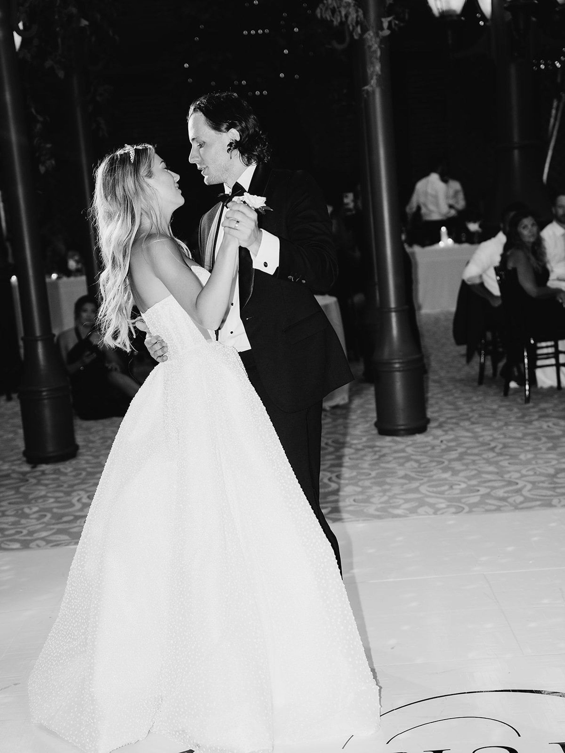Jenna and Turner's Glamorous Black and White Wedding at Saint John’s Resort photo