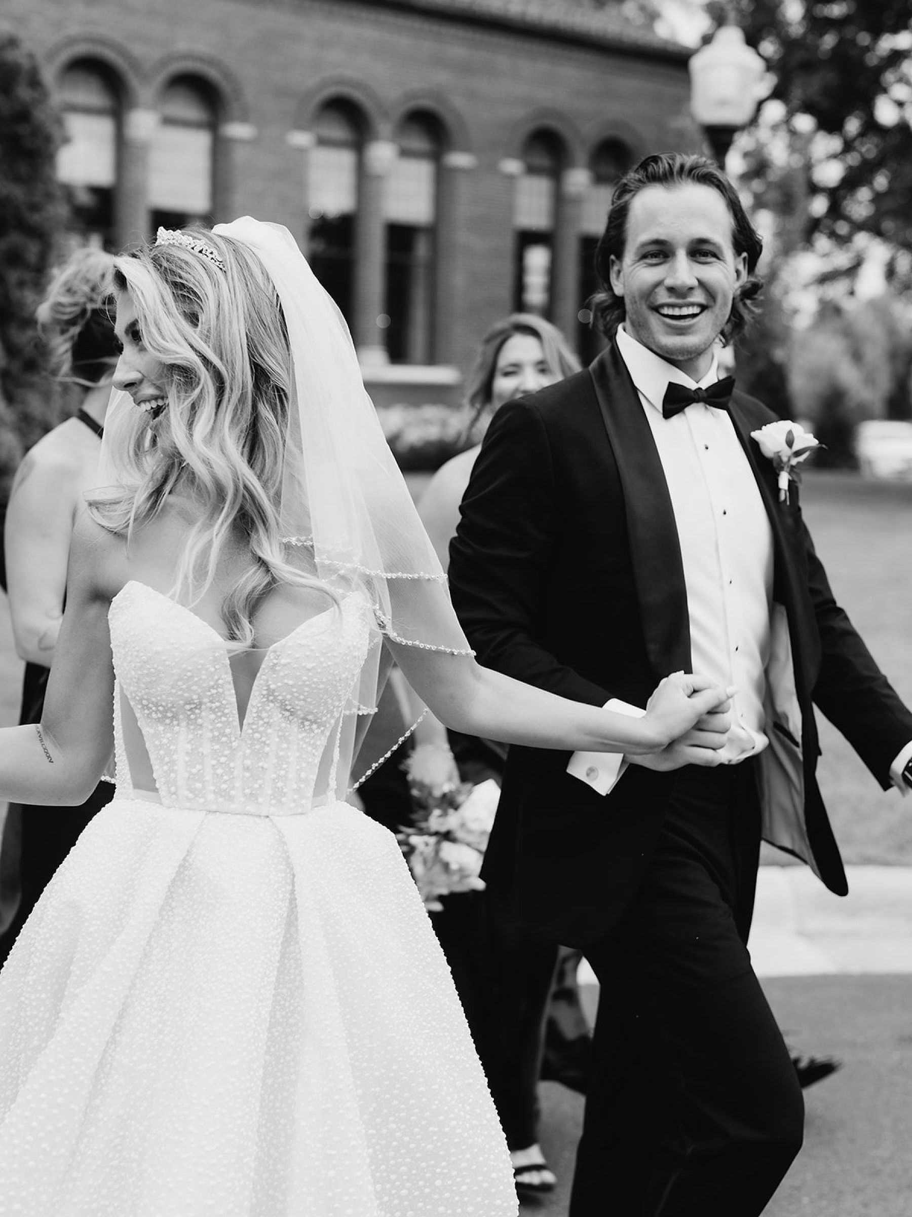 Jenna and Turner's Glamorous Black and White Wedding at Saint John’s Resort photo