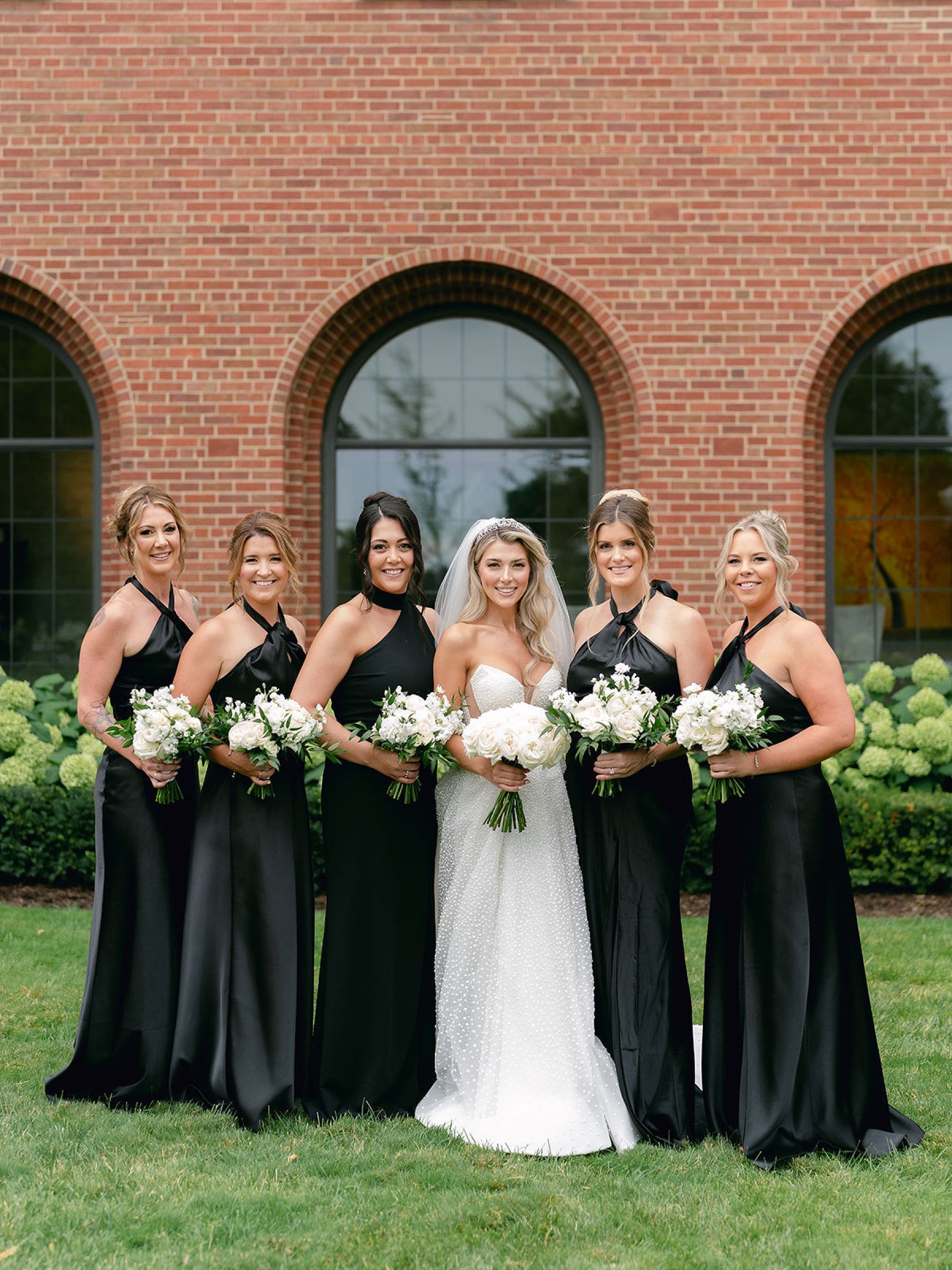 Jenna and Turner's Glamorous Black and White Wedding at Saint John’s Resort photo