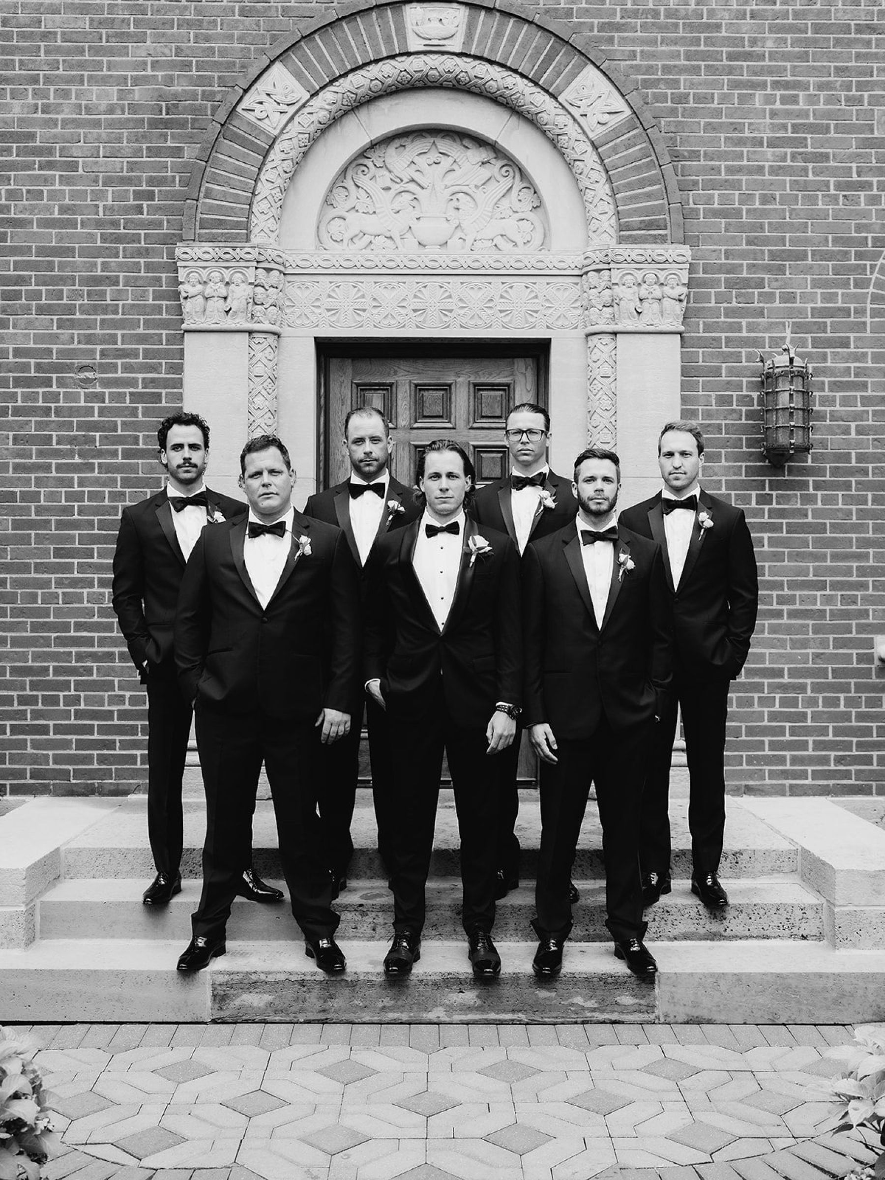 Jenna and Turner's Glamorous Black and White Wedding at Saint John’s Resort photo