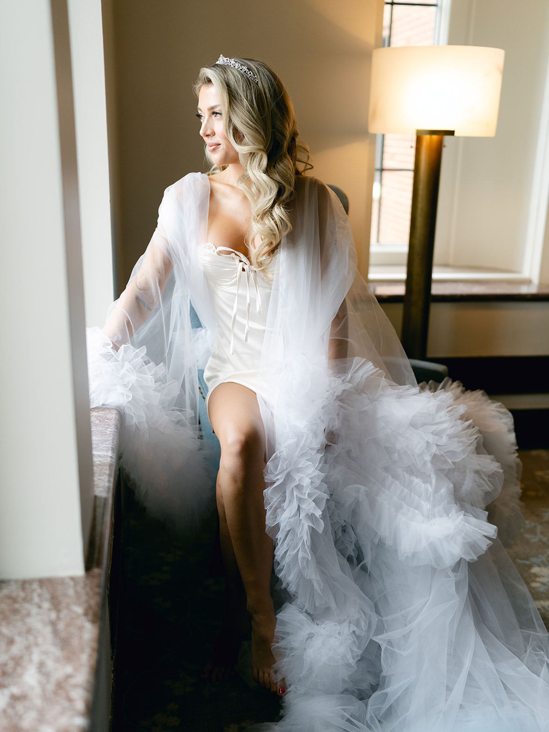 Jenna and Turner's Glamorous Black and White Wedding at Saint John’s Resort photo