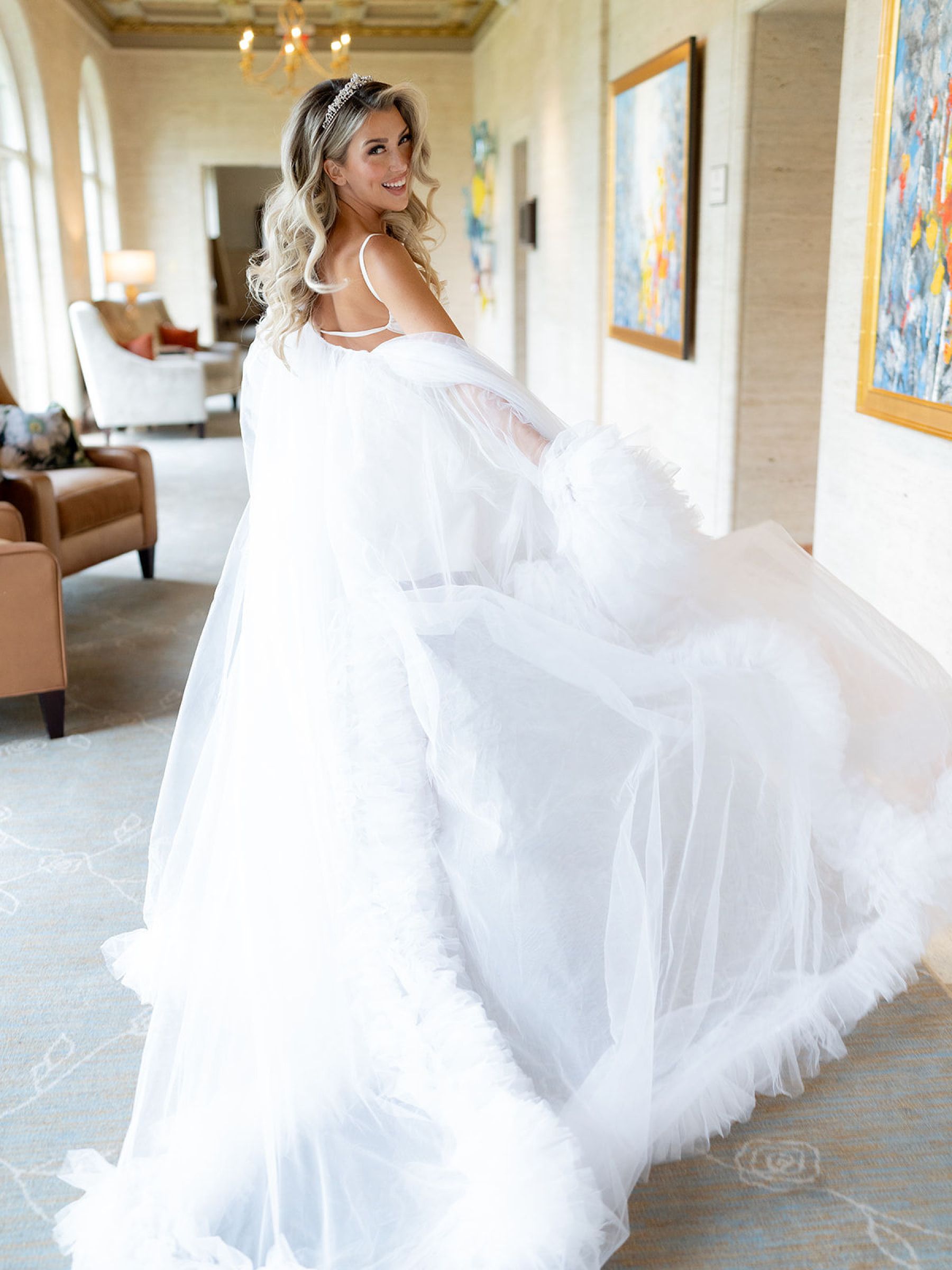 Jenna and Turner's Glamorous Black and White Wedding at Saint John’s Resort photo