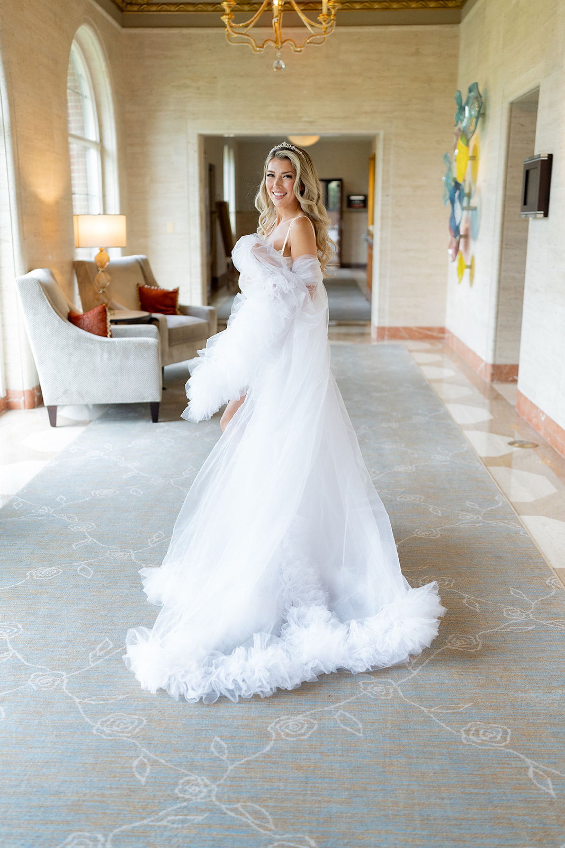 Jenna and Turner's Glamorous Black and White Wedding at Saint John’s Resort photo