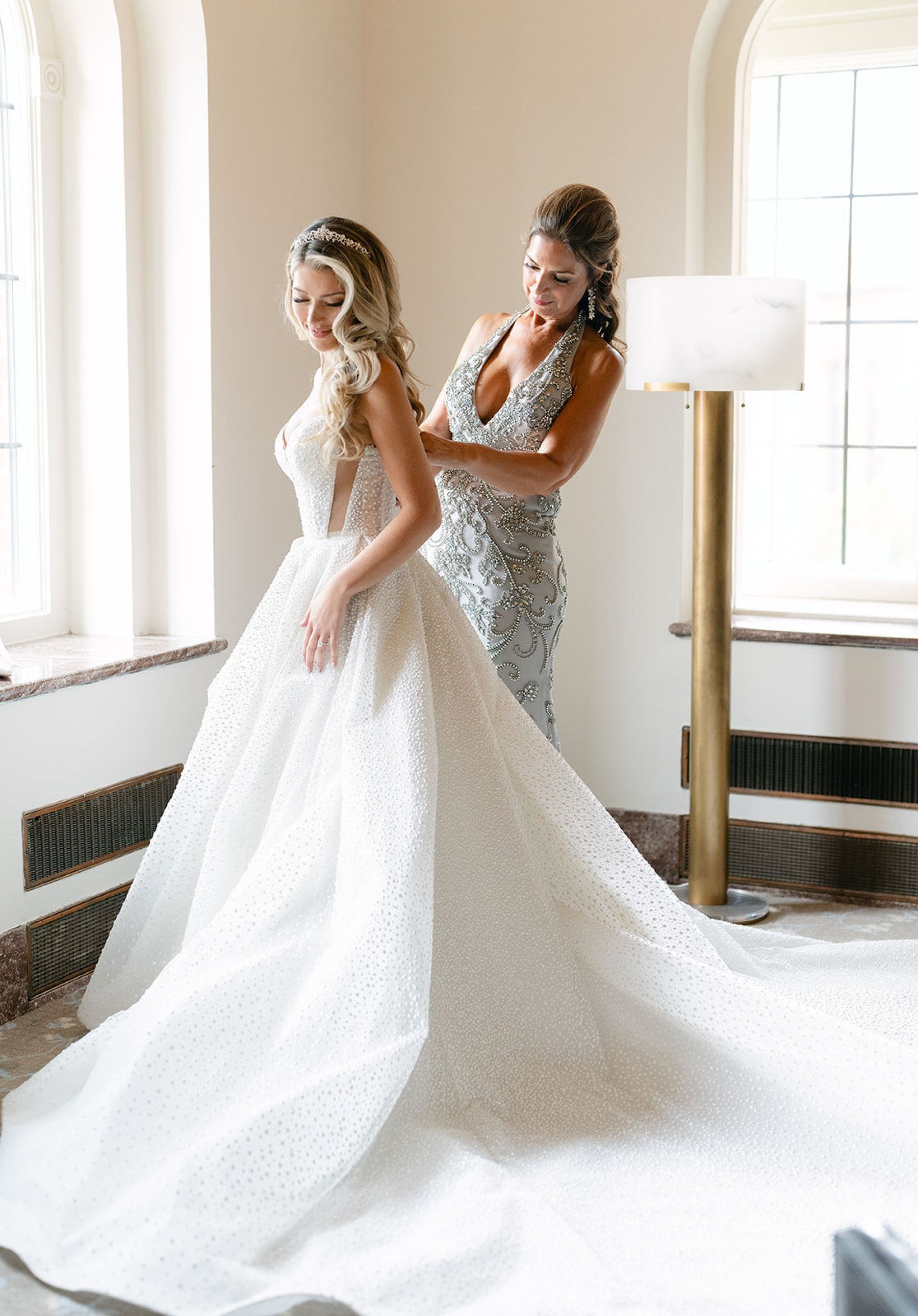 Jenna and Turner's Glamorous Black and White Wedding at Saint John’s Resort photo