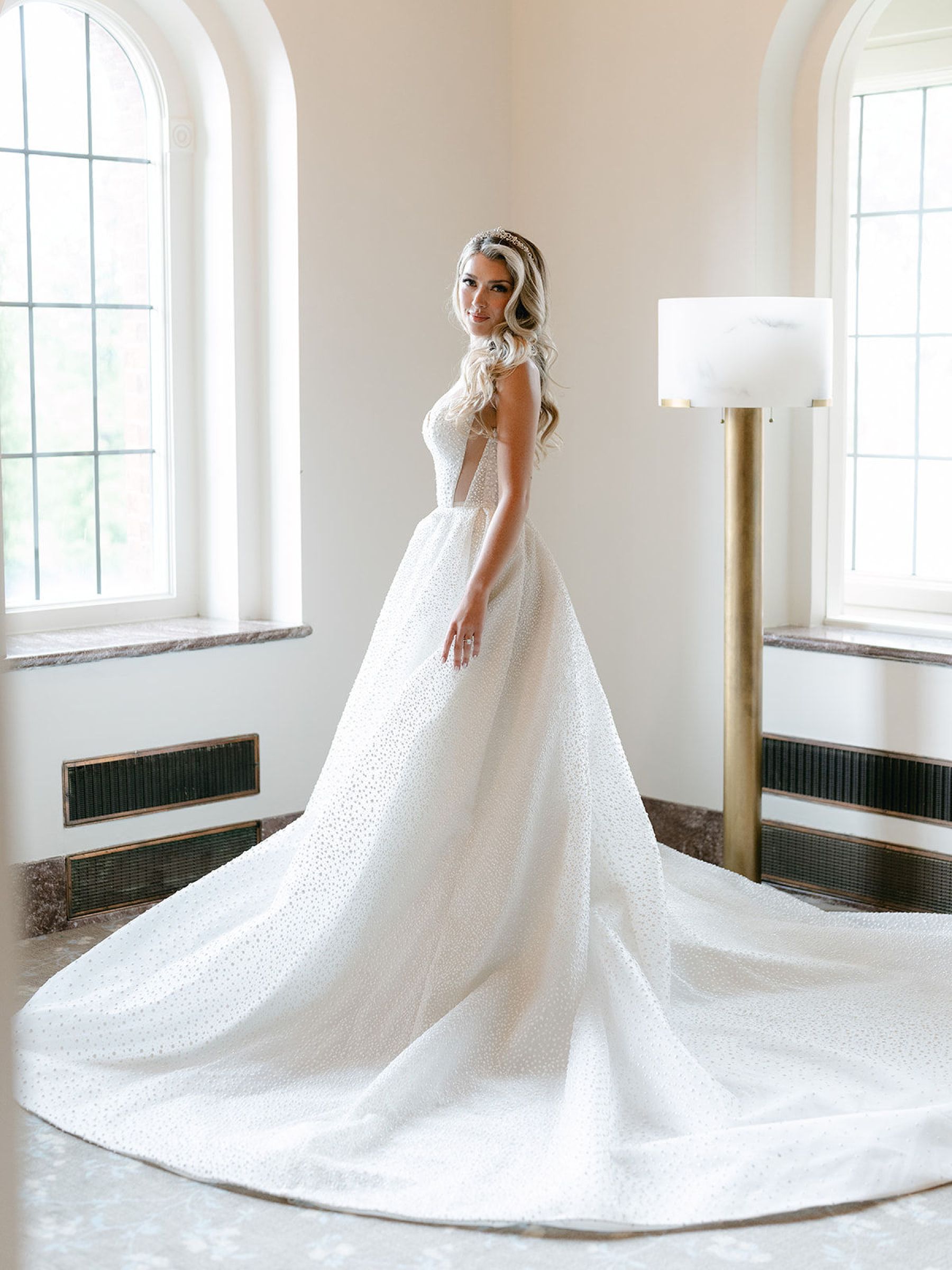 Jenna and Turner's Glamorous Black and White Wedding at Saint John’s Resort photo