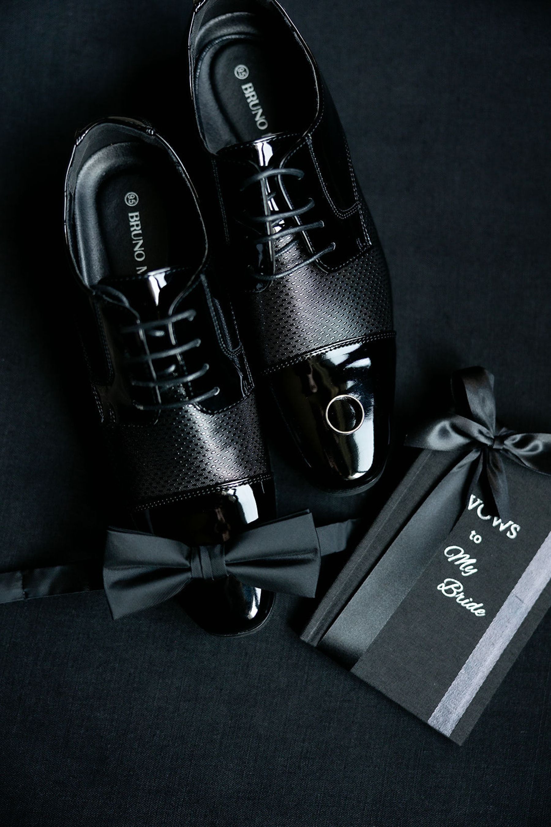 Jenna and Turner's Glamorous Black and White Wedding at Saint John’s Resort photo