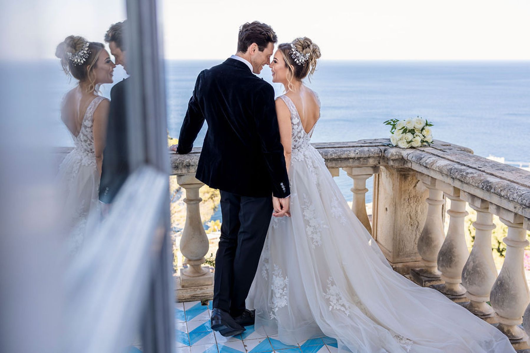 A Dreamy Italian Celebration: Alexandra and Samuel’s Wedding at Villa Mon Repos photo