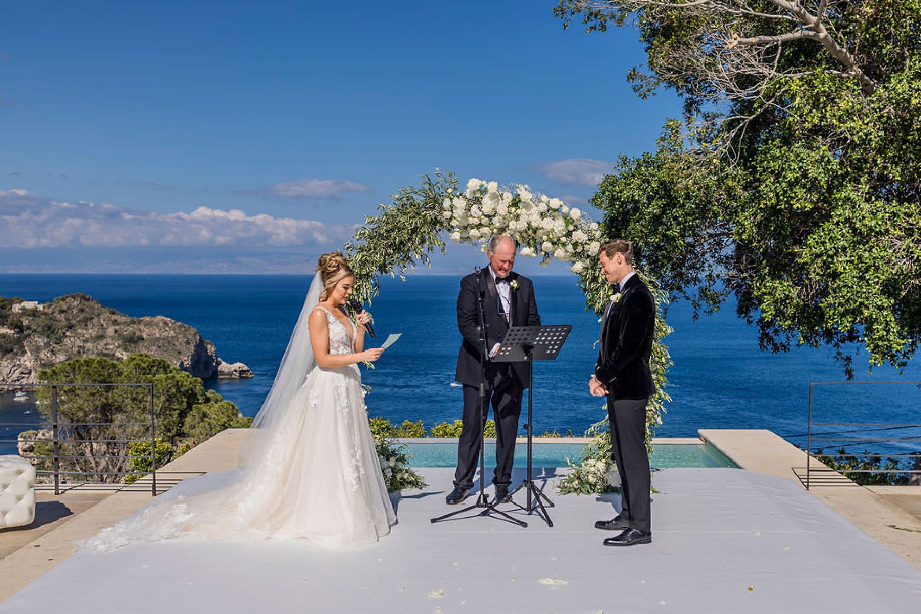 A Dreamy Italian Celebration: Alexandra and Samuel’s Wedding at Villa Mon Repos photo