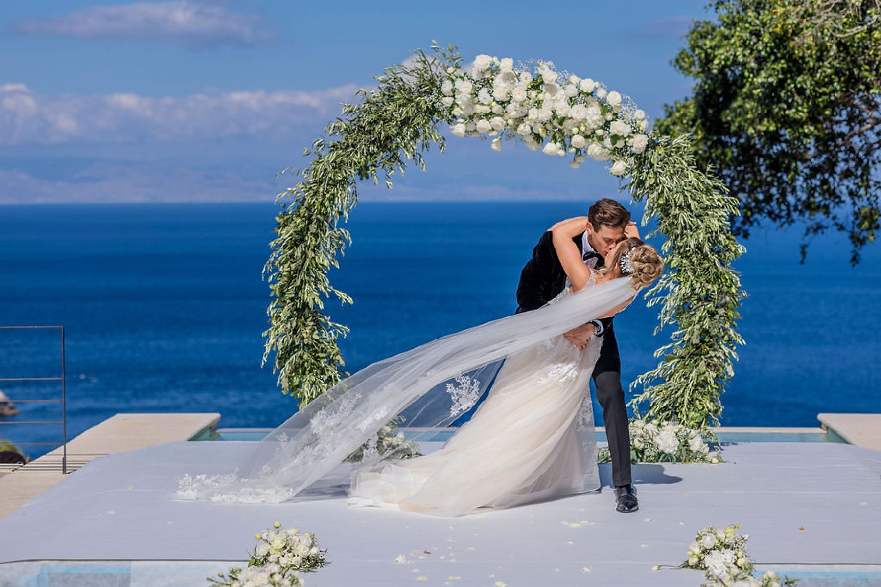 A Dreamy Italian Celebration: Alexandra and Samuel’s Wedding at Villa Mon Repos photo