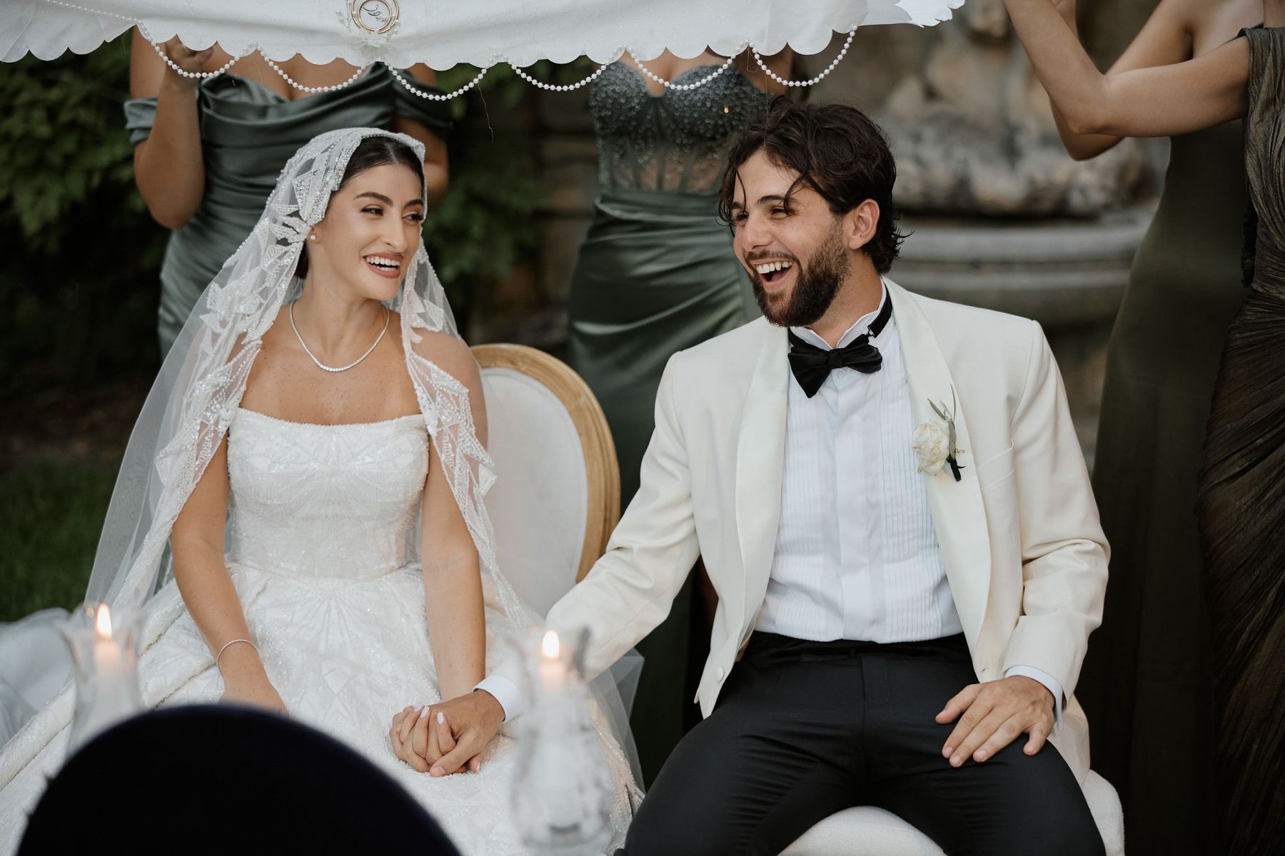 A Fairytale Come True: Emitis and Mohammed's Dreamy Wedding at Bastide du Roy  photo