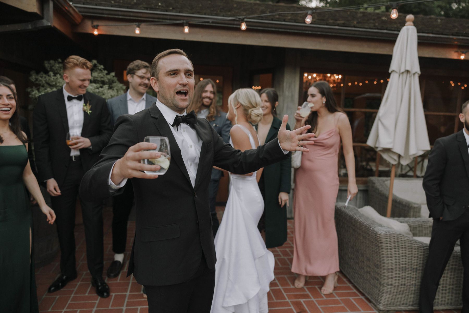 Madison and Scott's Intimate Backyard-Style Wedding at Gardener Ranch photo