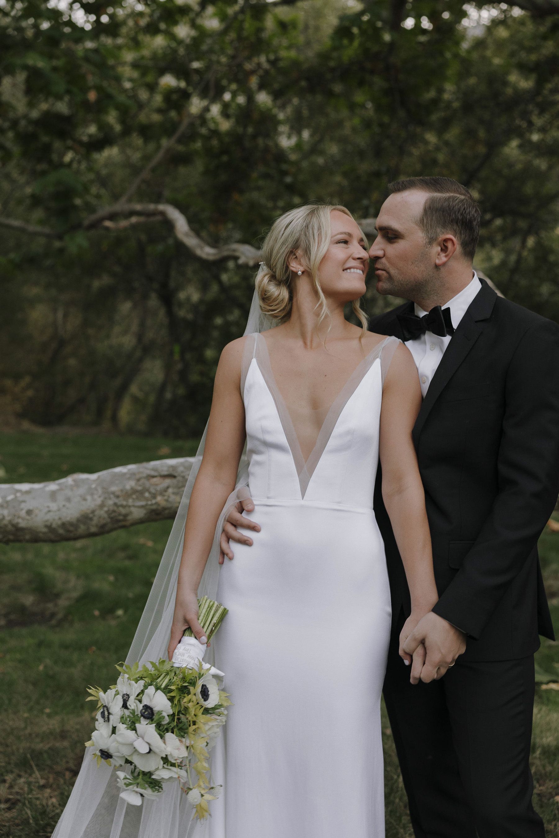 Madison and Scott's Intimate Backyard-Style Wedding at Gardener Ranch photo