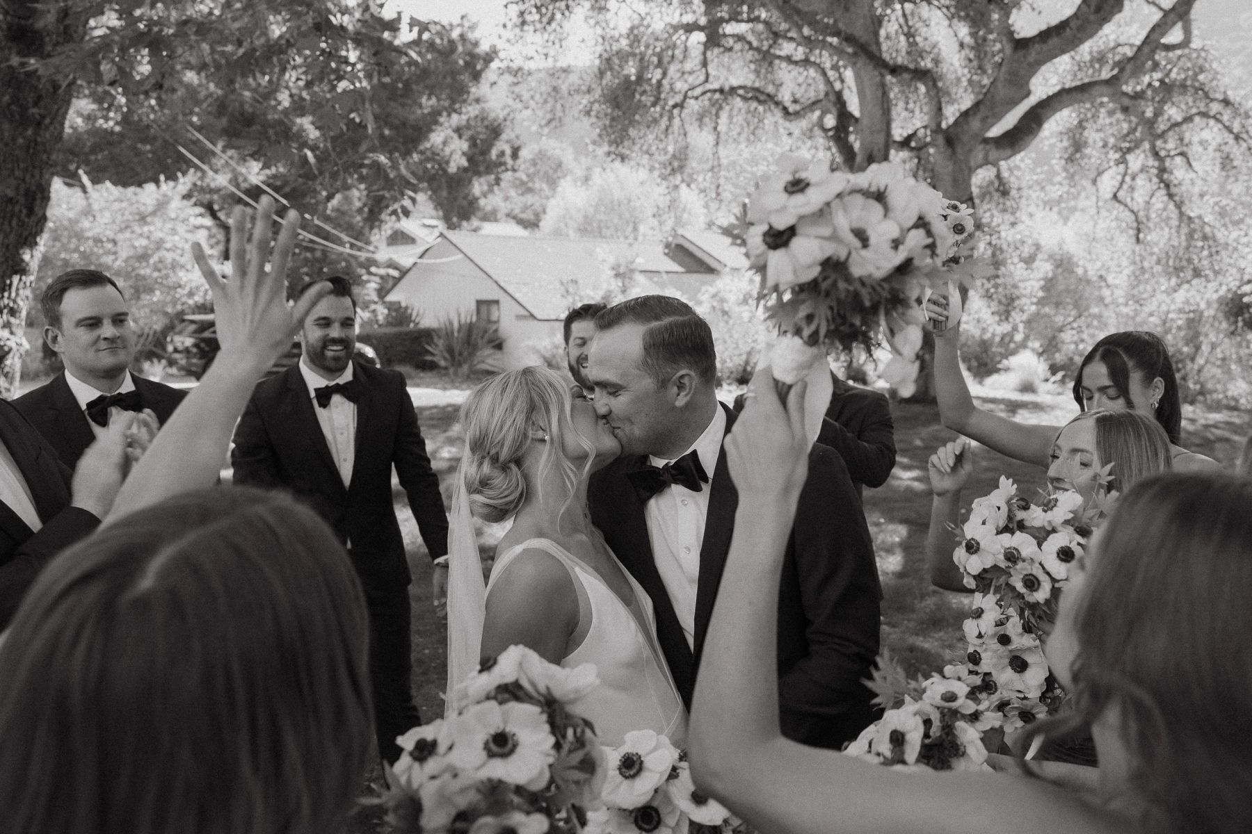 Madison and Scott's Intimate Backyard-Style Wedding at Gardener Ranch photo