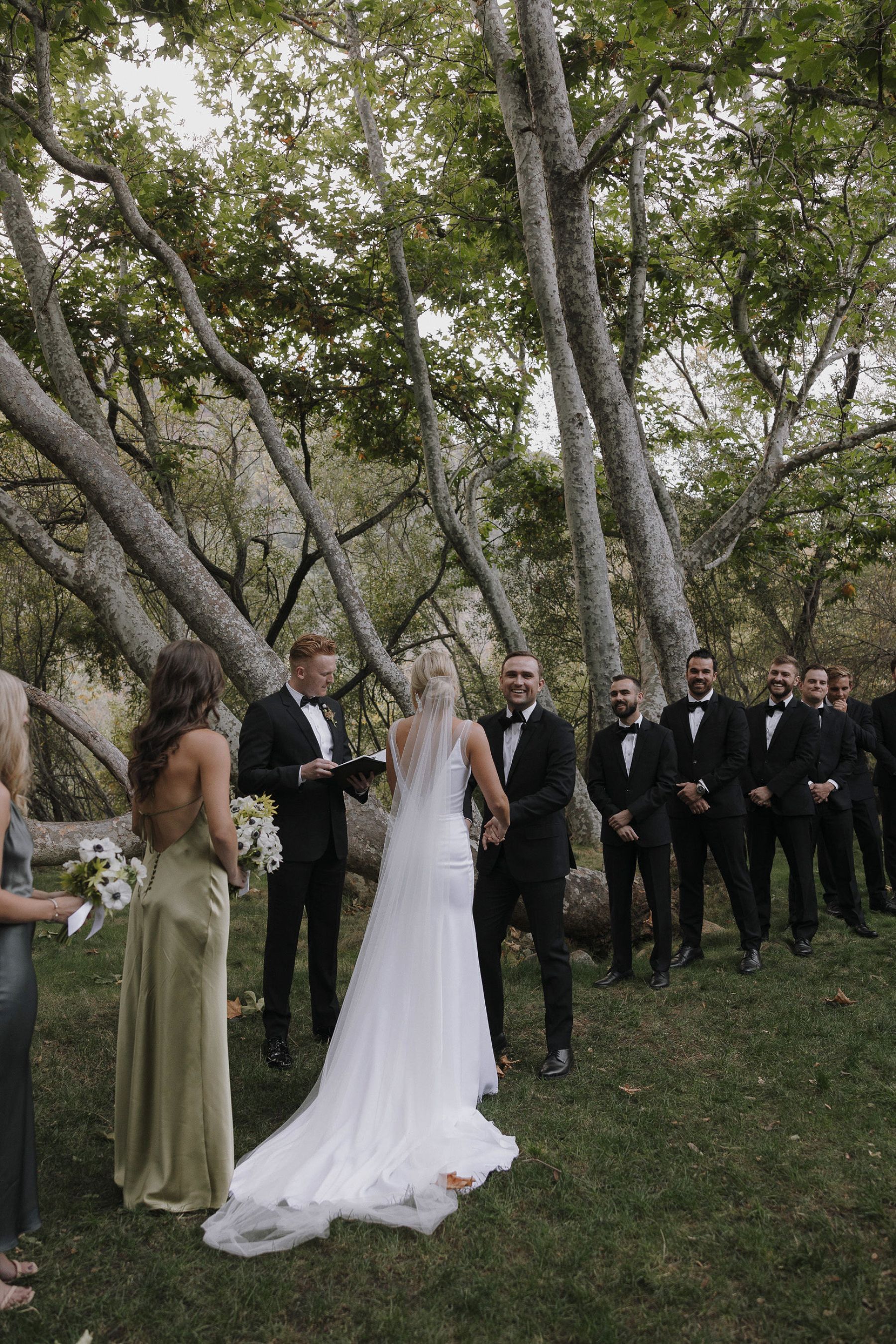 Madison and Scott's Intimate Backyard-Style Wedding at Gardener Ranch photo