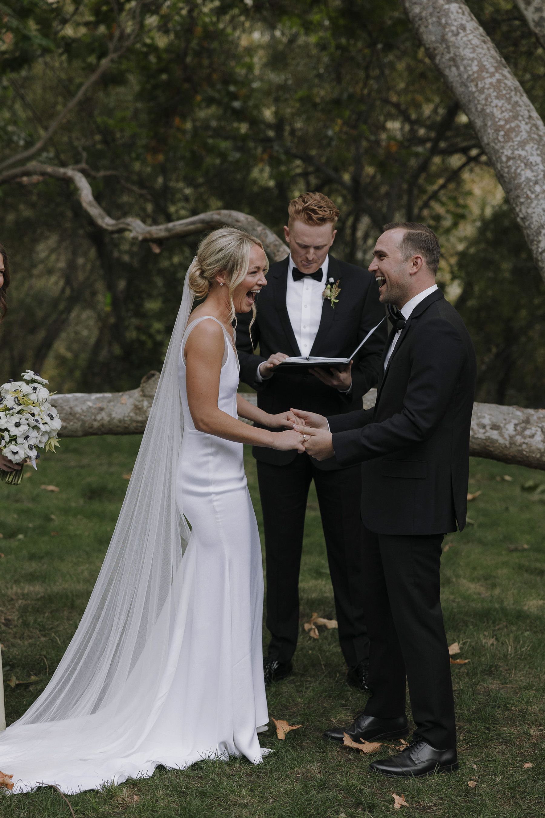 Madison and Scott's Intimate Backyard-Style Wedding at Gardener Ranch photo