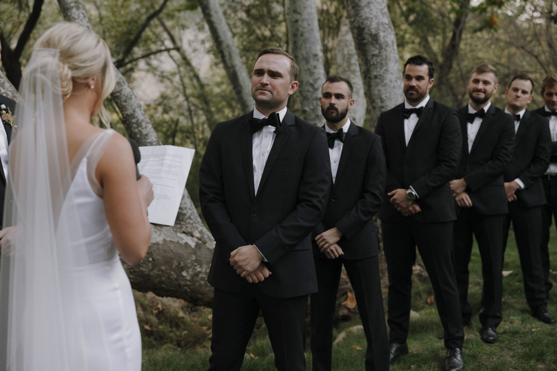 Madison and Scott's Intimate Backyard-Style Wedding at Gardener Ranch photo