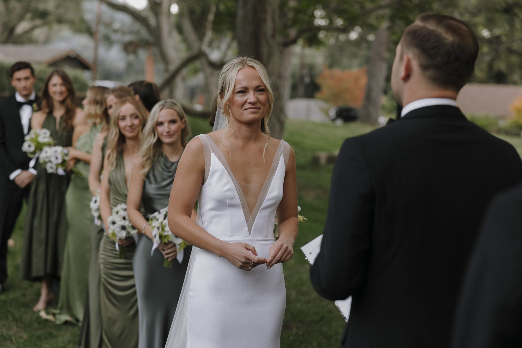 Madison and Scott's Intimate Backyard-Style Wedding at Gardener Ranch photo