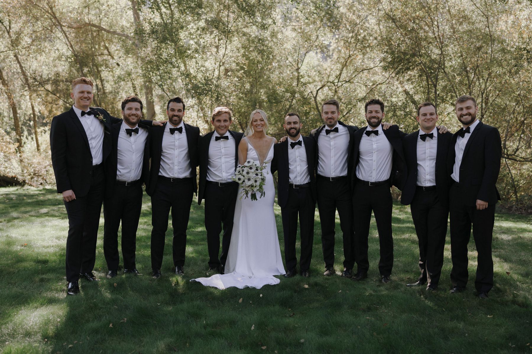 Madison and Scott's Intimate Backyard-Style Wedding at Gardener Ranch photo