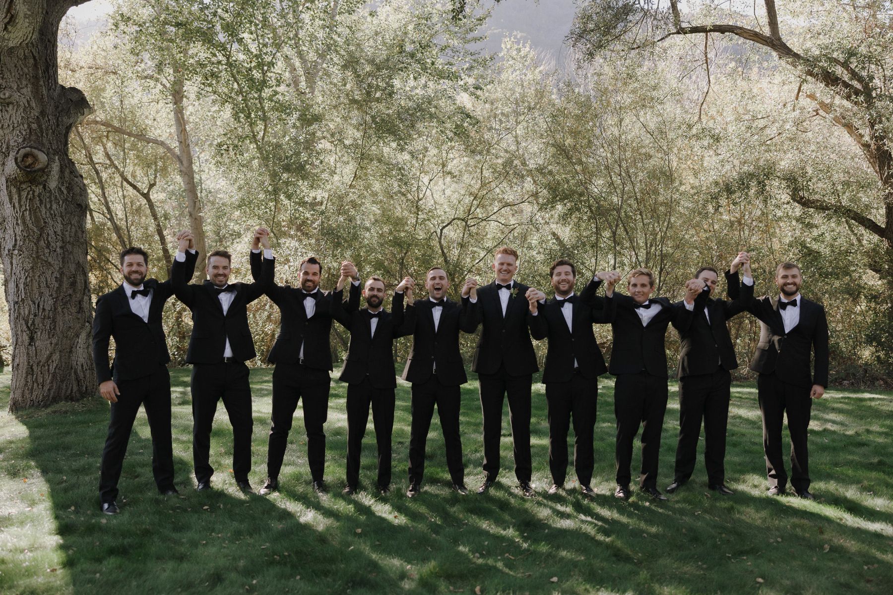 Madison and Scott's Intimate Backyard-Style Wedding at Gardener Ranch photo