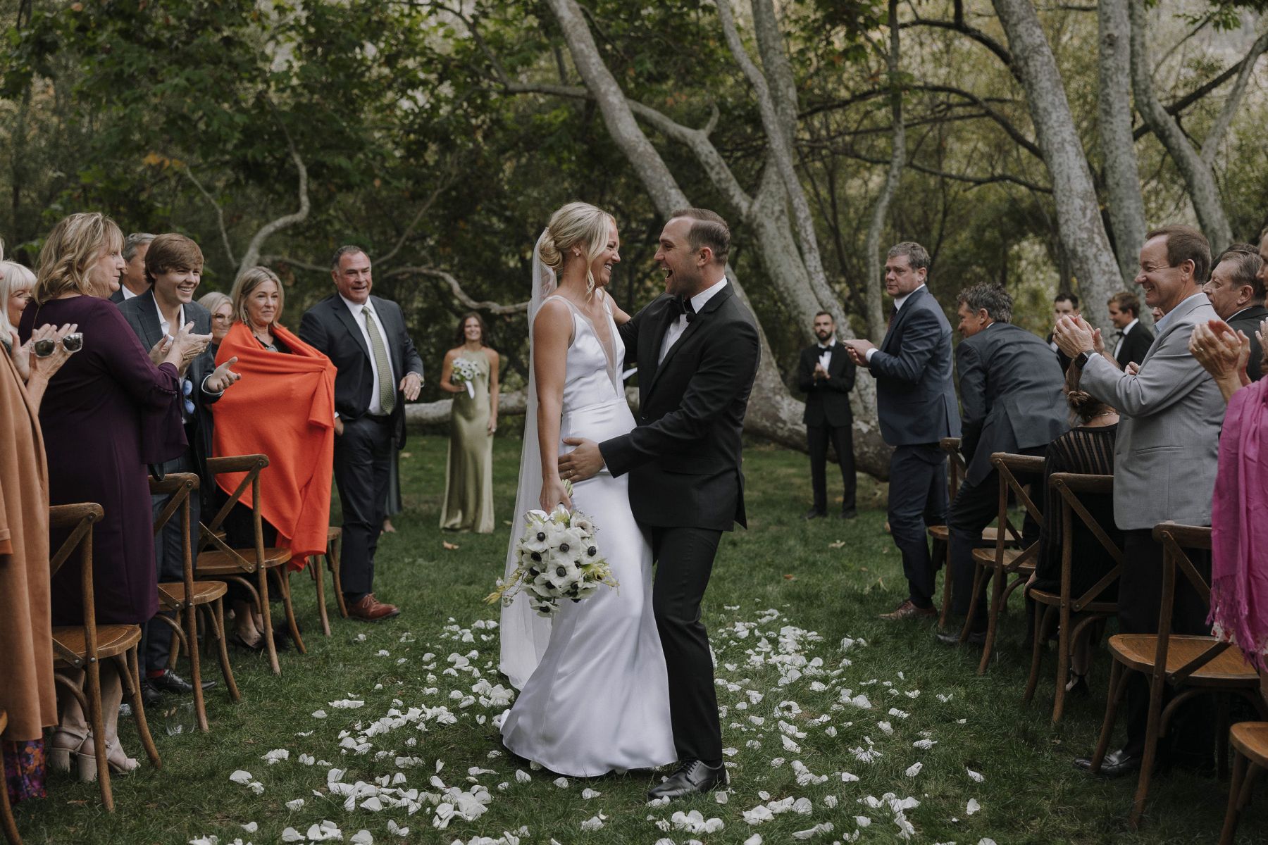 Madison and Scott's Intimate Backyard-Style Wedding at Gardener Ranch photo