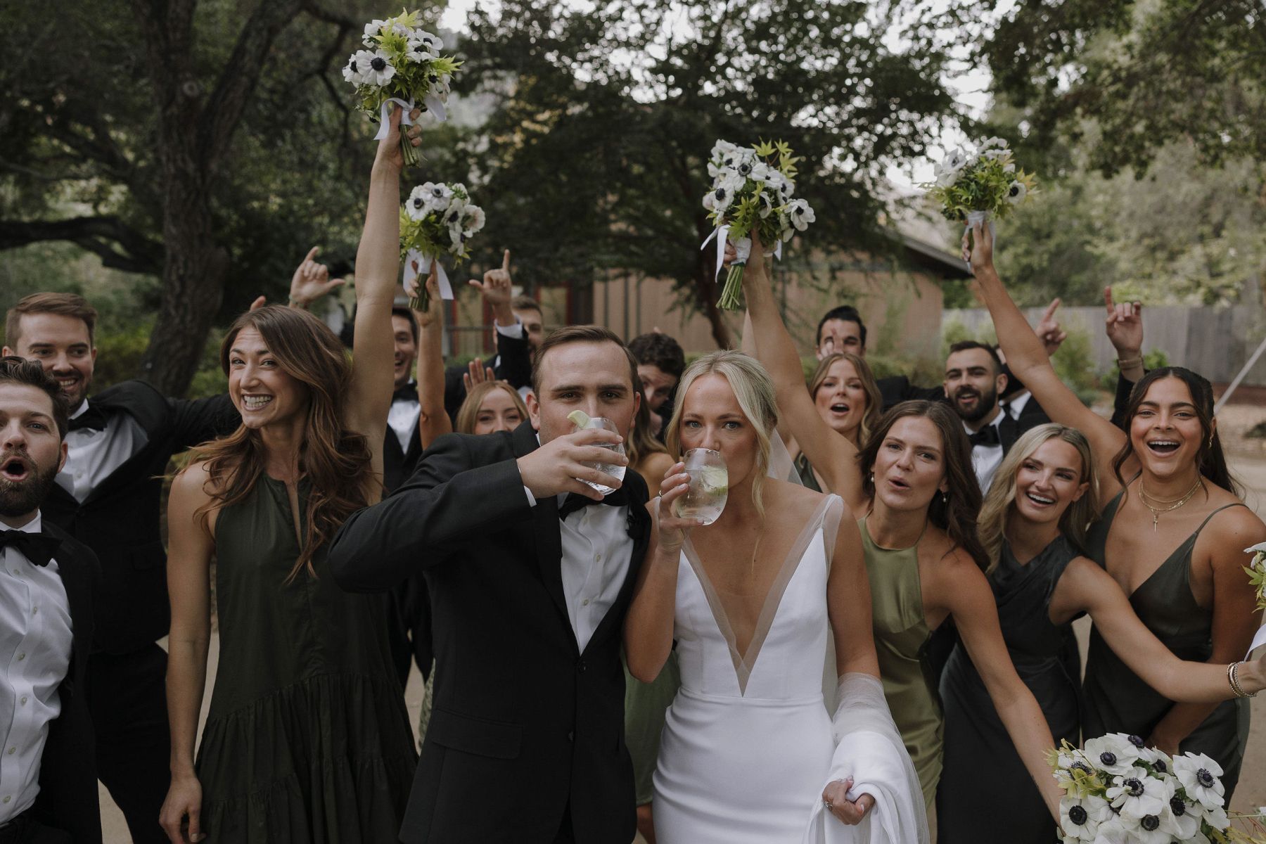 Madison and Scott's Intimate Backyard-Style Wedding at Gardener Ranch photo