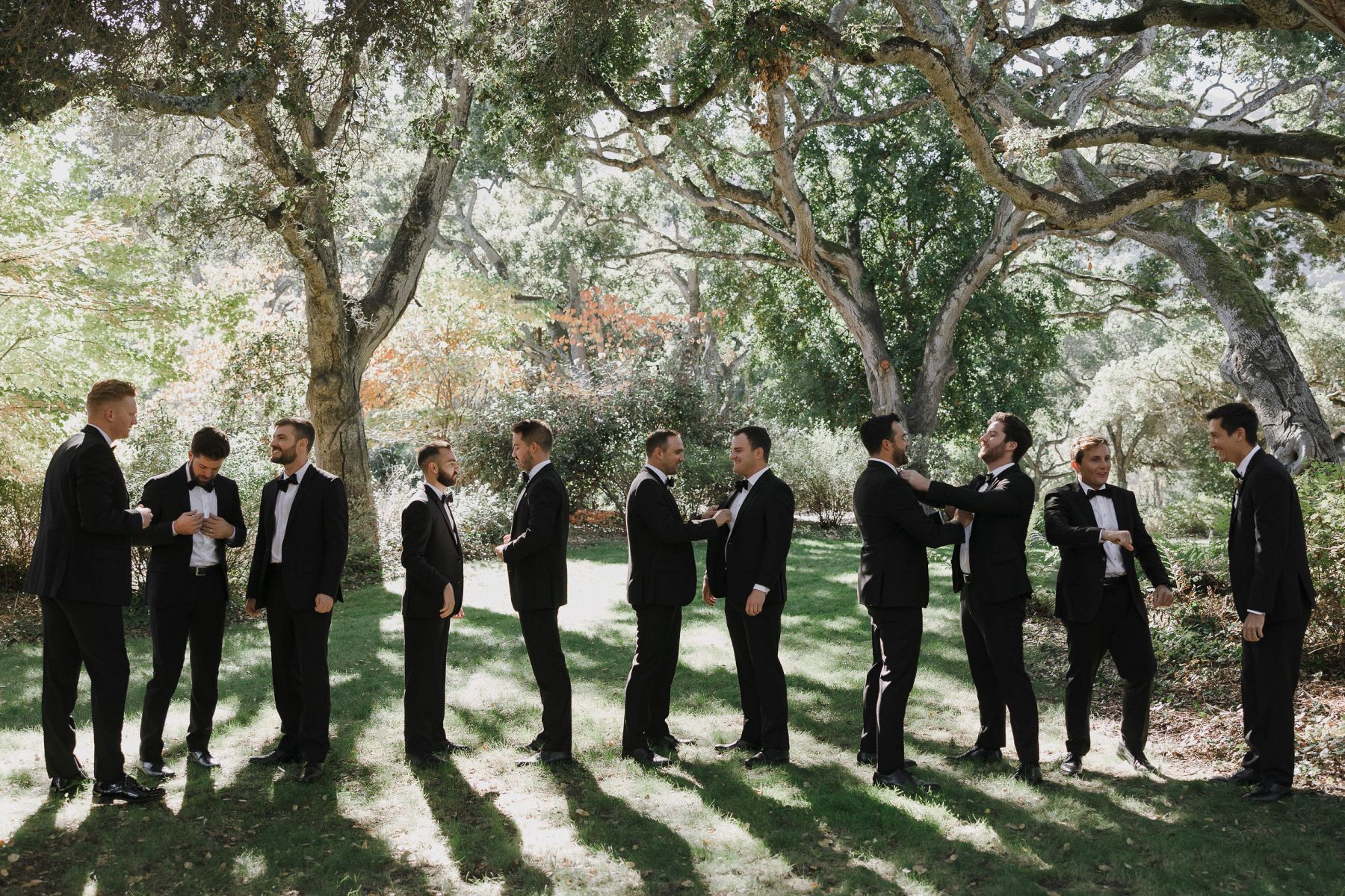 Madison and Scott's Intimate Backyard-Style Wedding at Gardener Ranch photo