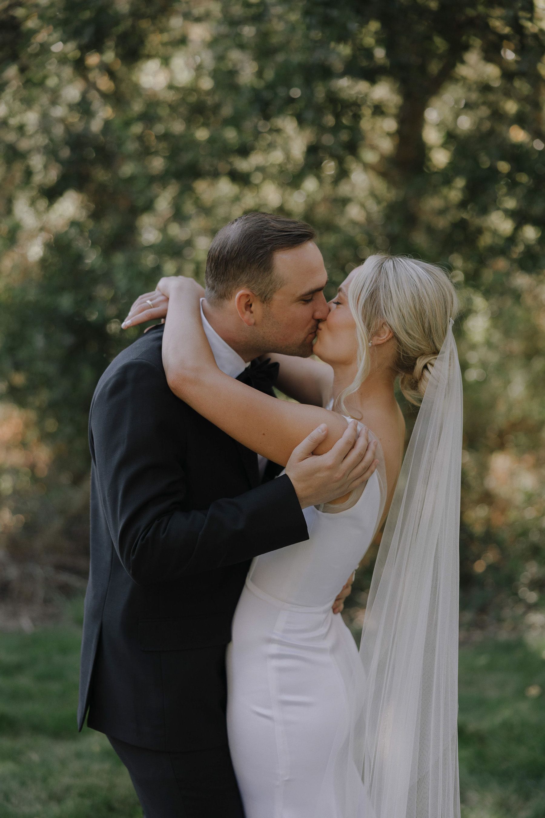Madison and Scott's Intimate Backyard-Style Wedding at Gardener Ranch photo