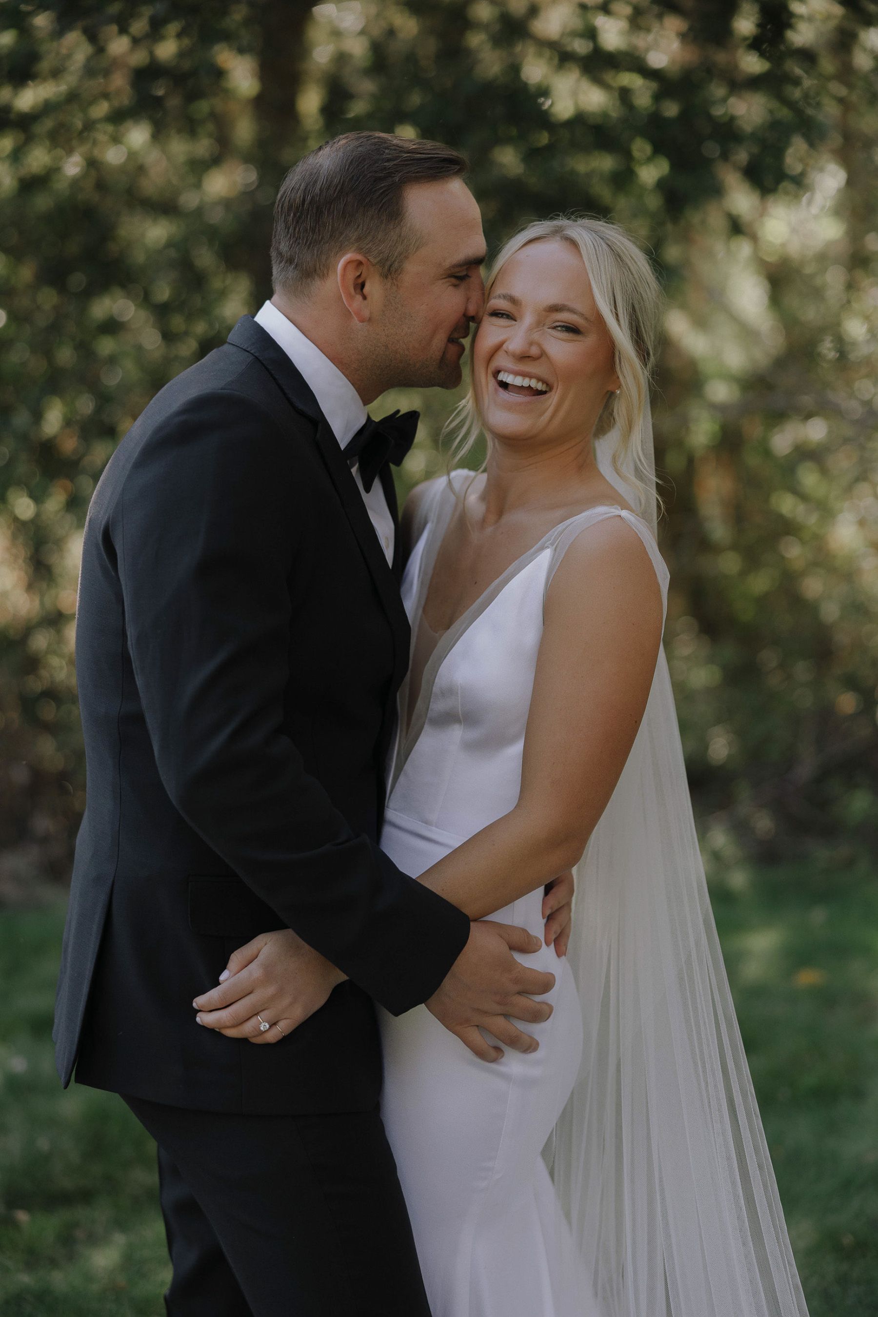 Madison and Scott's Intimate Backyard-Style Wedding at Gardener Ranch photo