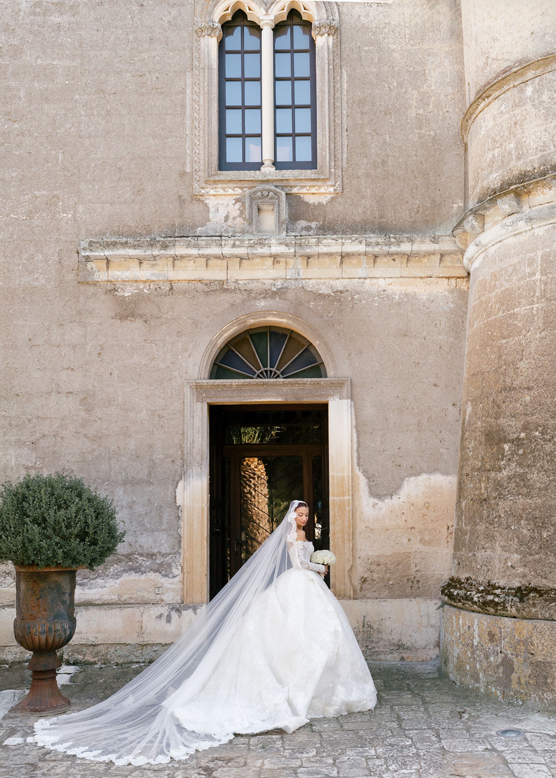 From Chance Meeting to Happily Ever After: Marianna and Nikita's Passion-Filled Italian Wedding at Castello Monaci photo