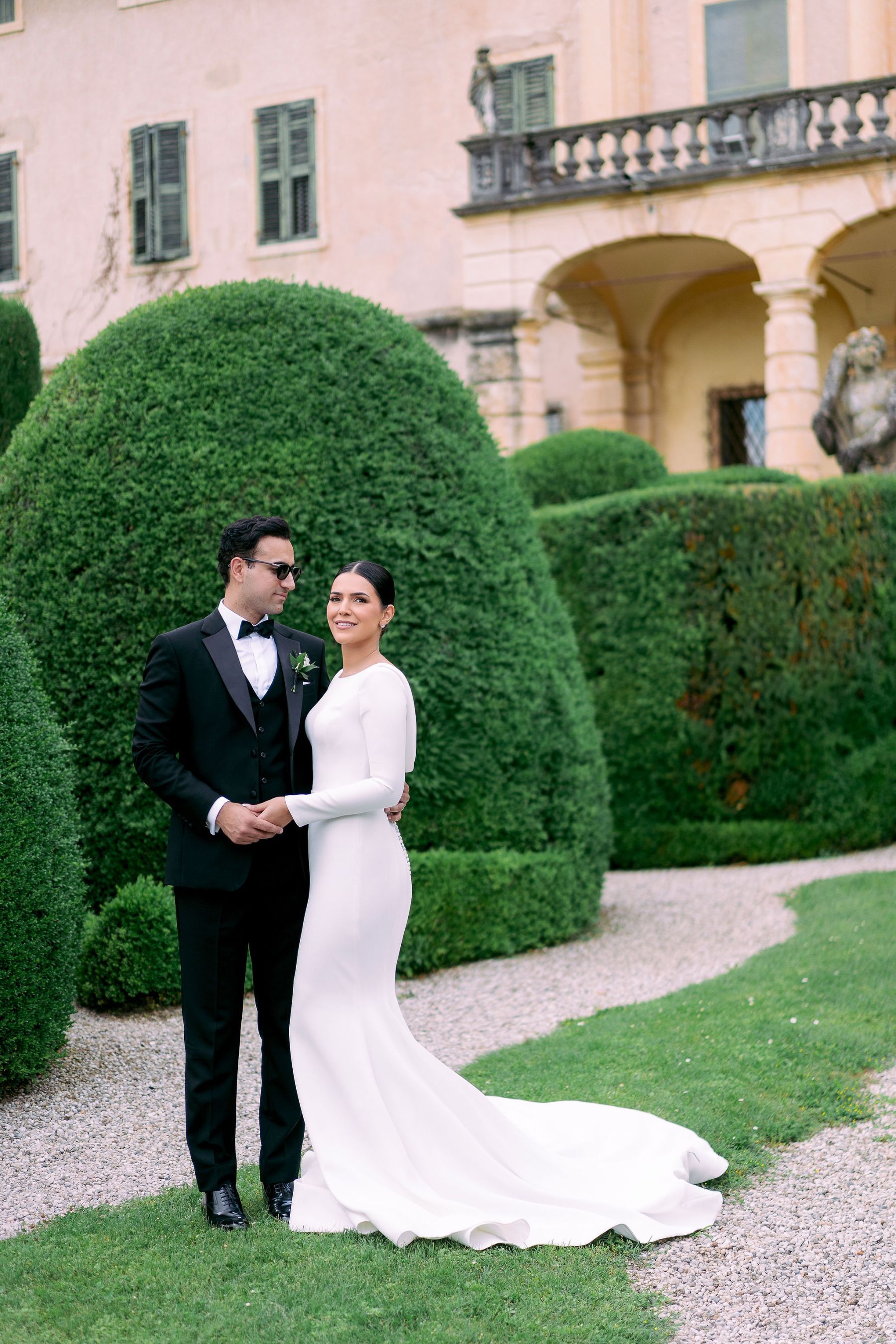A Modern Fairytale in Verona: Susan &amp; Asem's Elegant Italian Wedding at Villa Arvedi photo