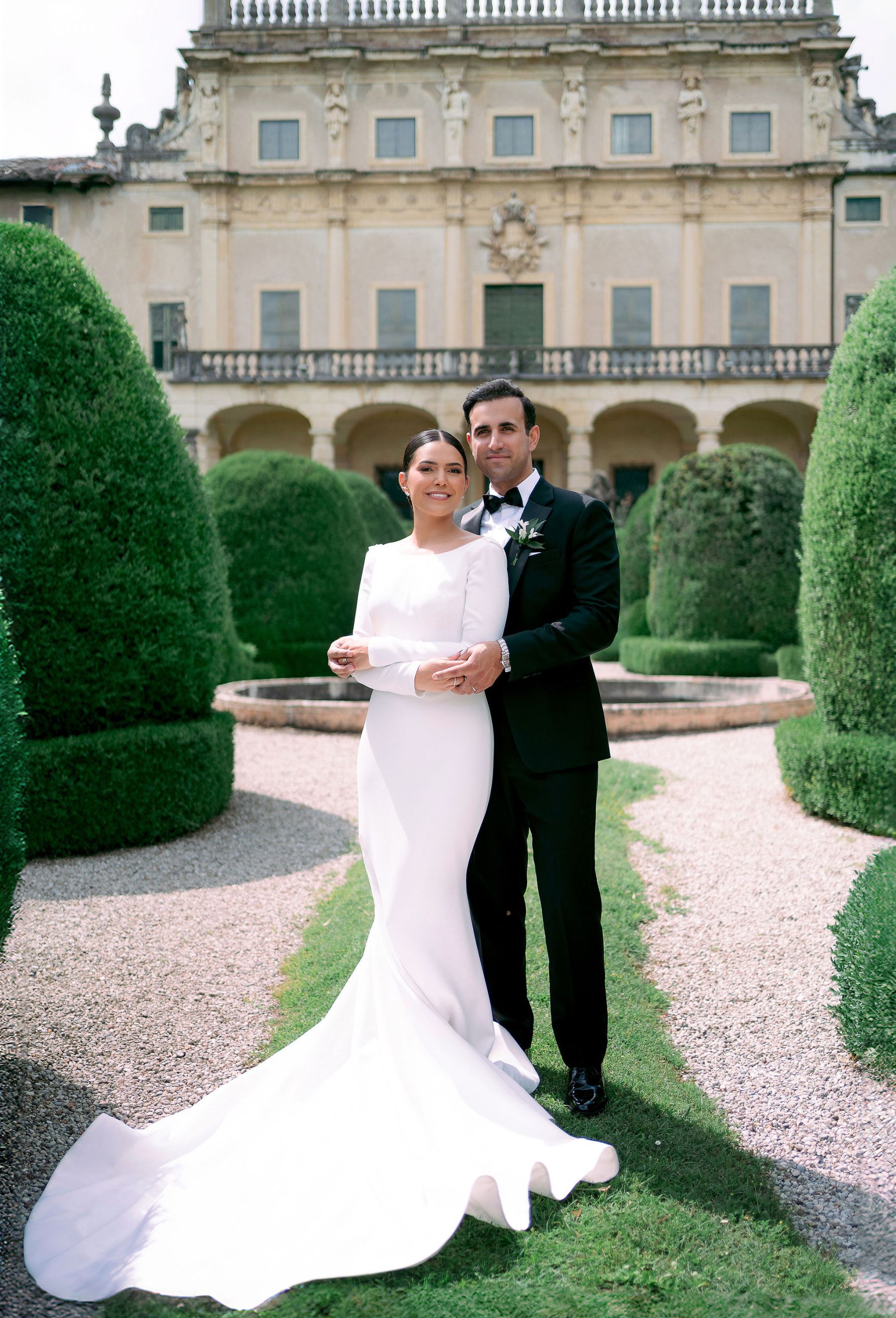 A Modern Fairytale in Verona: Susan &amp; Asem's Elegant Italian Wedding at Villa Arvedi photo