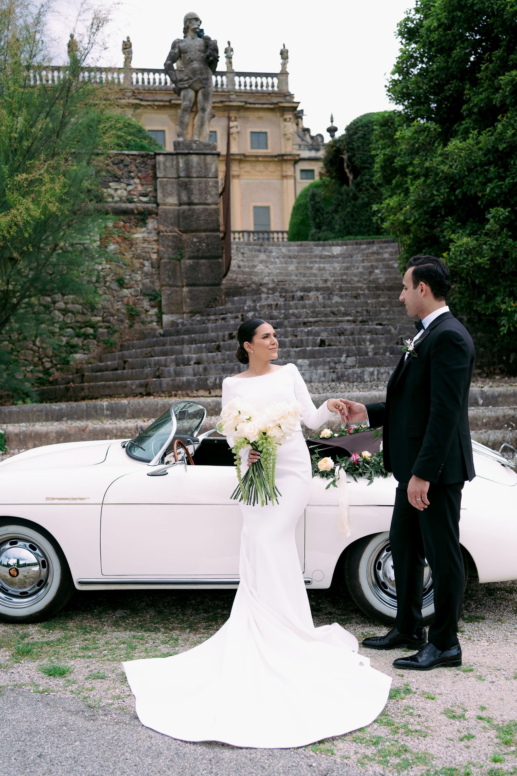 A Modern Fairytale in Verona: Susan &amp; Asem's Elegant Italian Wedding at Villa Arvedi photo