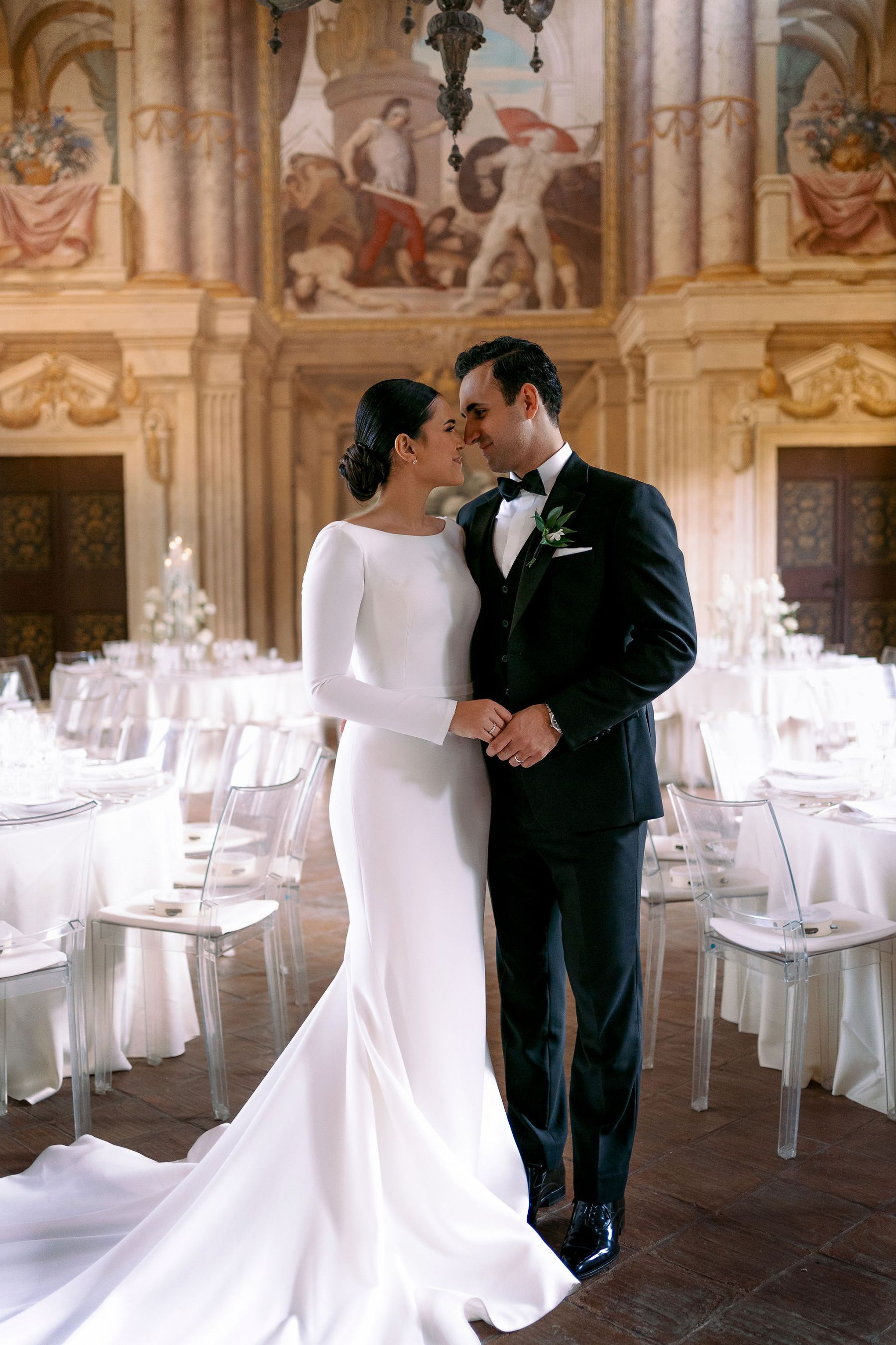 A Modern Fairytale in Verona: Susan &amp; Asem's Elegant Italian Wedding at Villa Arvedi photo