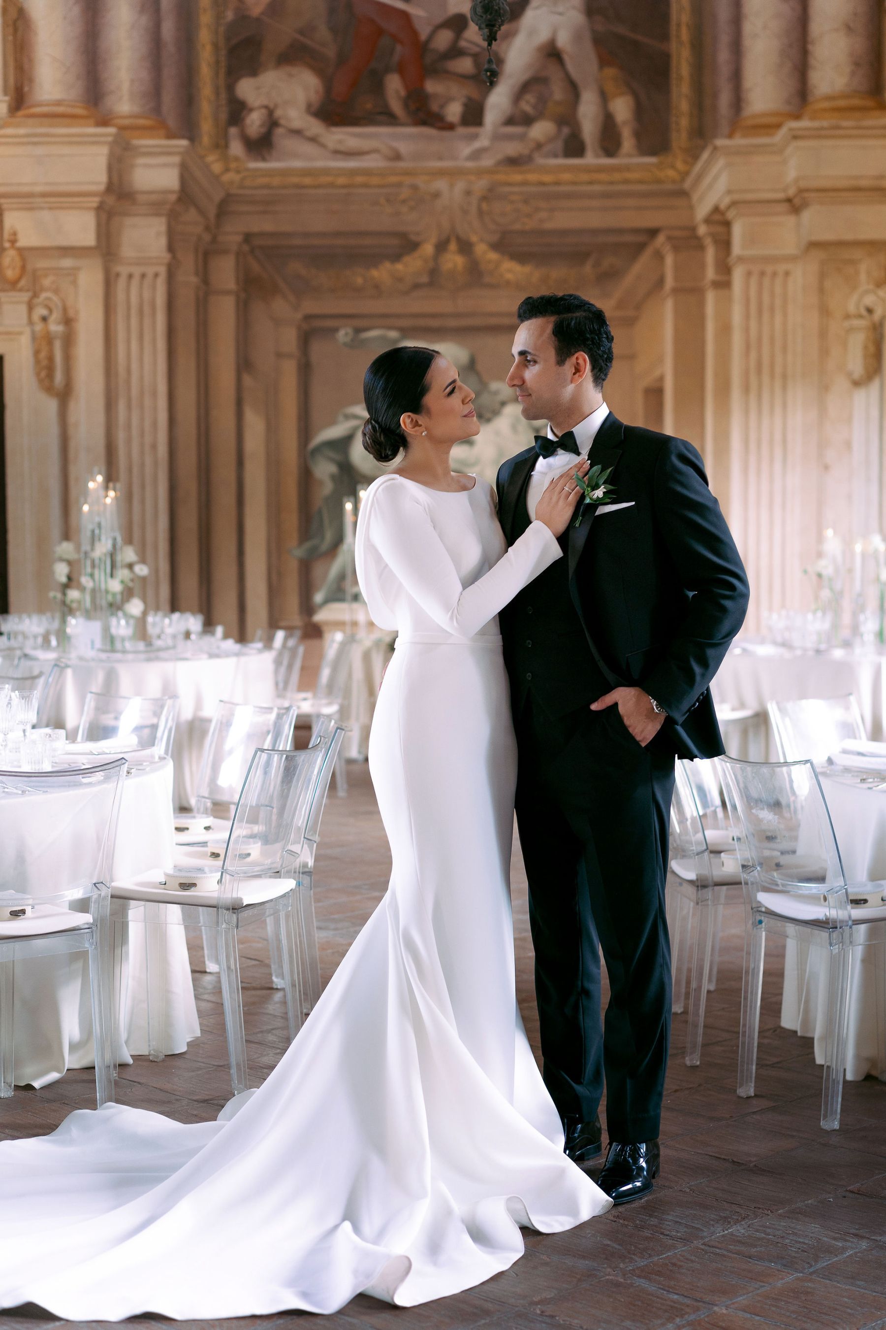 A Modern Fairytale in Verona: Susan &amp; Asem's Elegant Italian Wedding at Villa Arvedi photo
