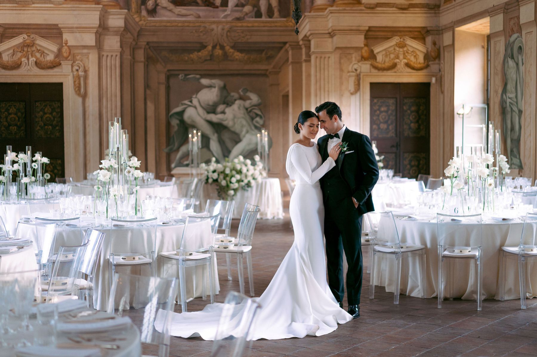 A Modern Fairytale in Verona: Susan &amp; Asem's Elegant Italian Wedding at Villa Arvedi photo