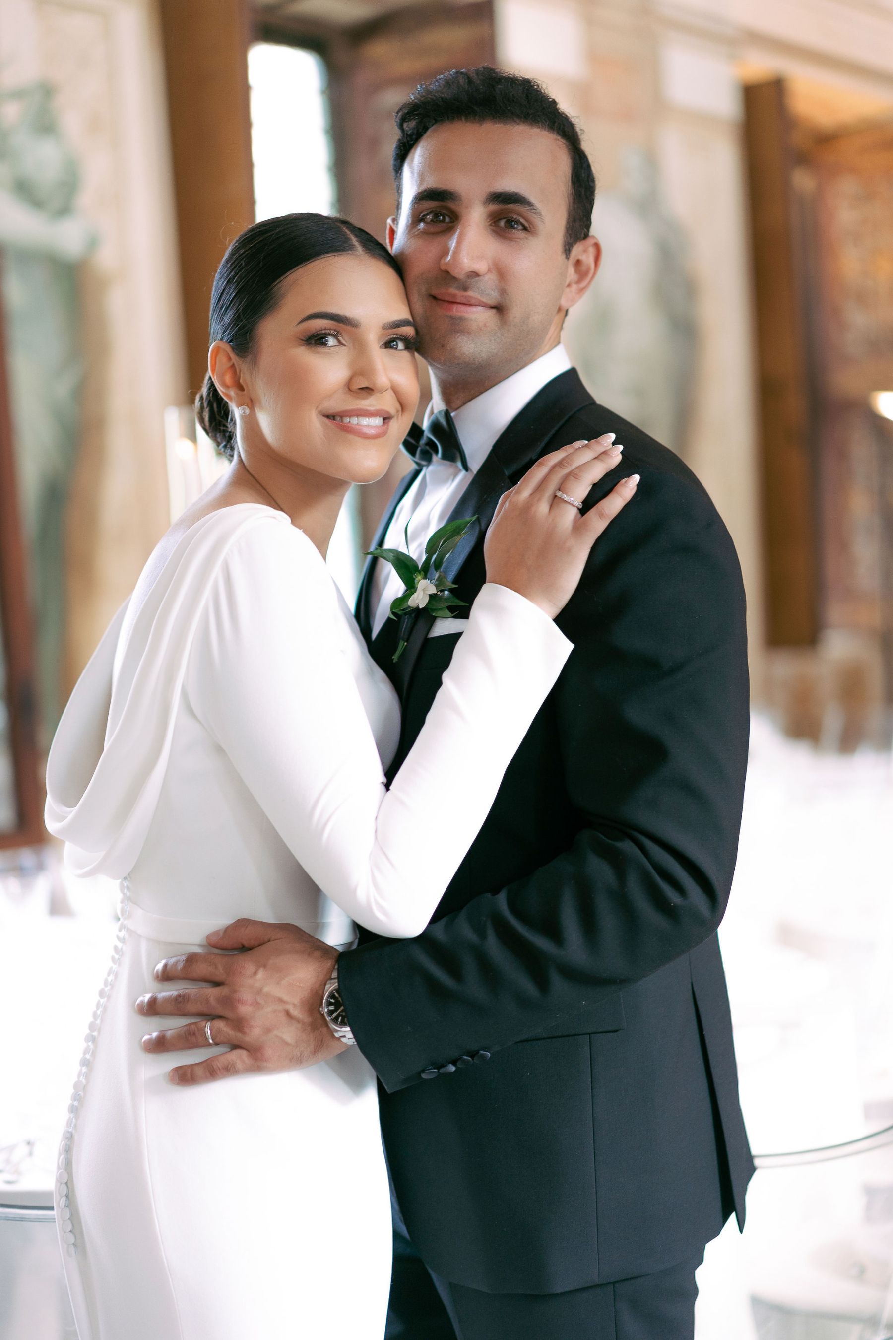 A Modern Fairytale in Verona: Susan &amp; Asem's Elegant Italian Wedding at Villa Arvedi photo