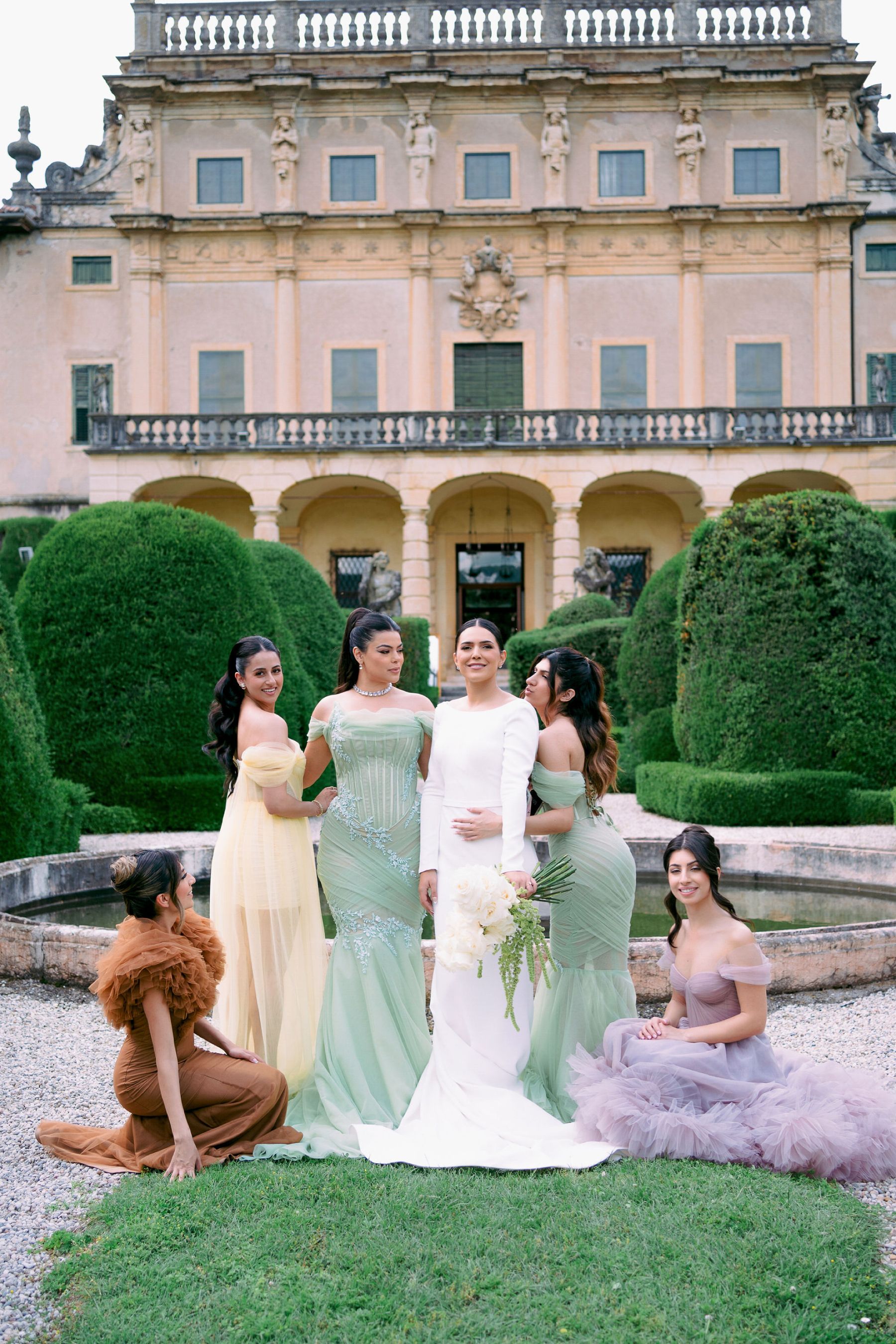 A Modern Fairytale in Verona: Susan &amp; Asem's Elegant Italian Wedding at Villa Arvedi photo
