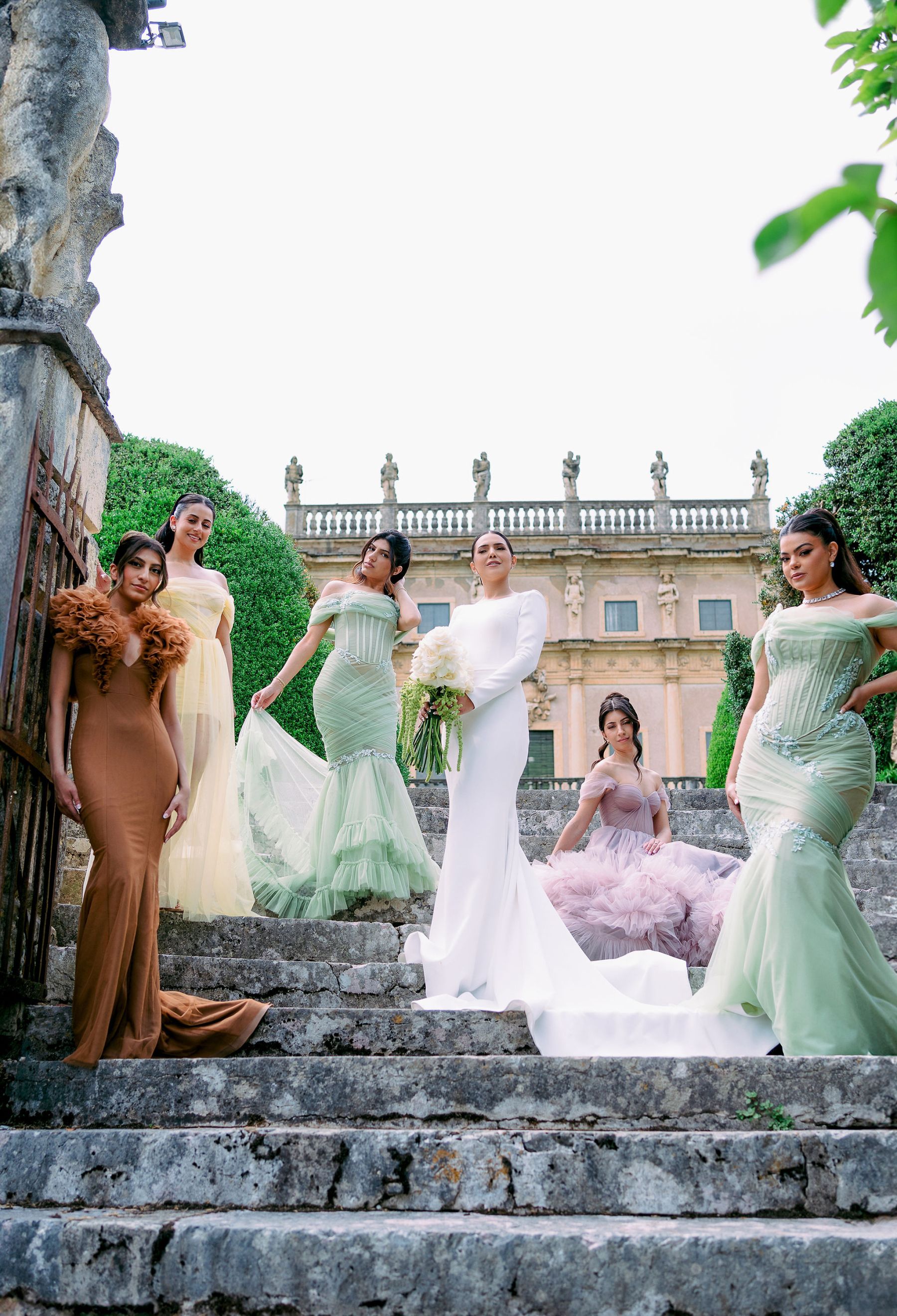 A Modern Fairytale in Verona: Susan &amp; Asem's Elegant Italian Wedding at Villa Arvedi photo